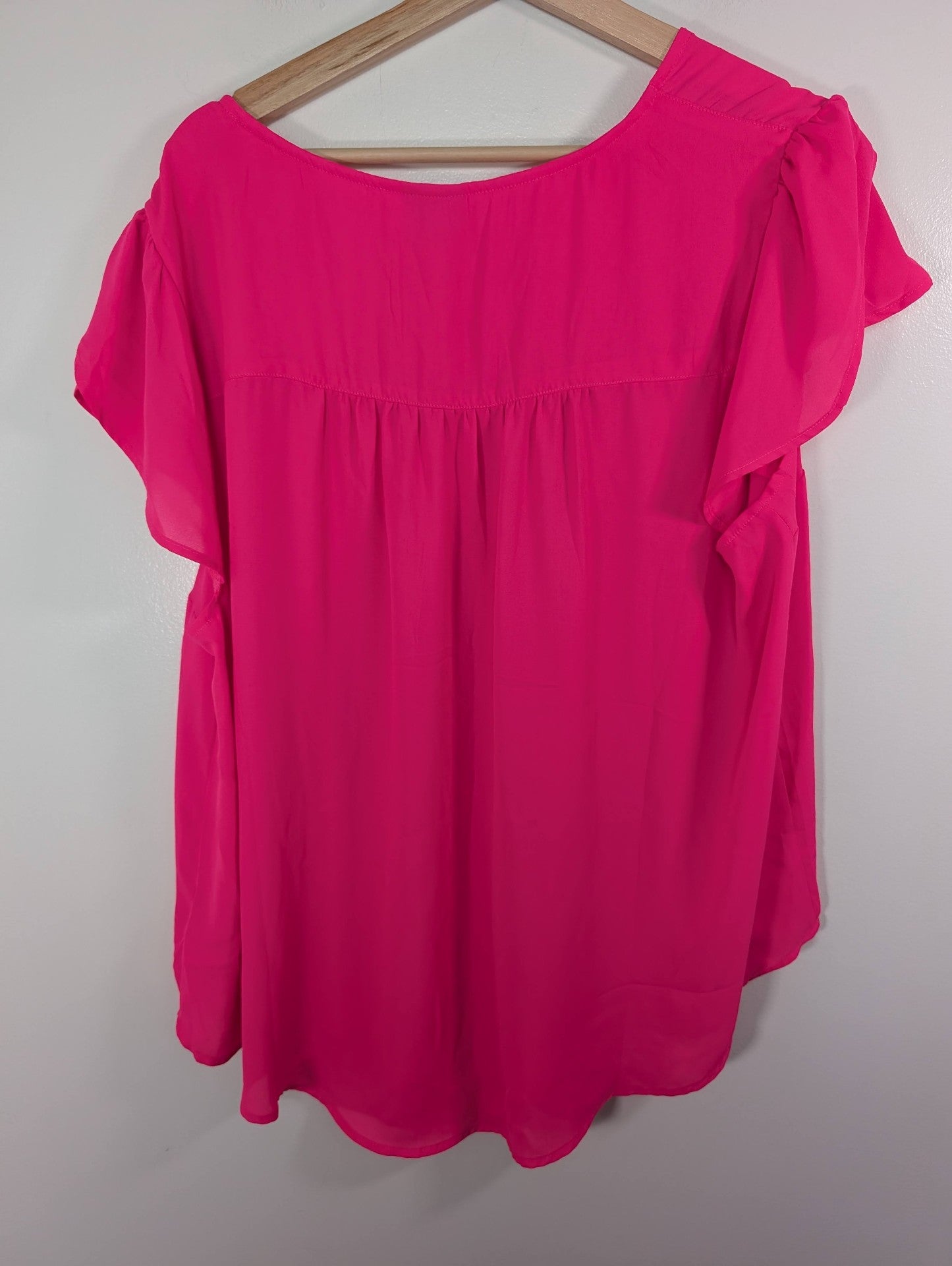 Torrid bright pink blouse - 2XL
