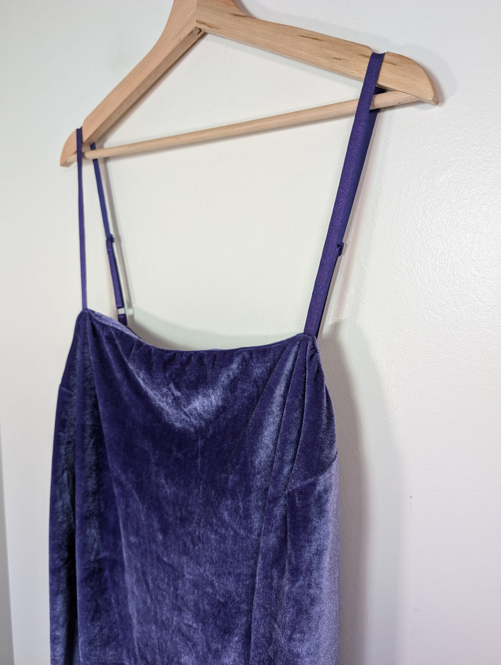 Design Lab purple velvet dress - 3XL