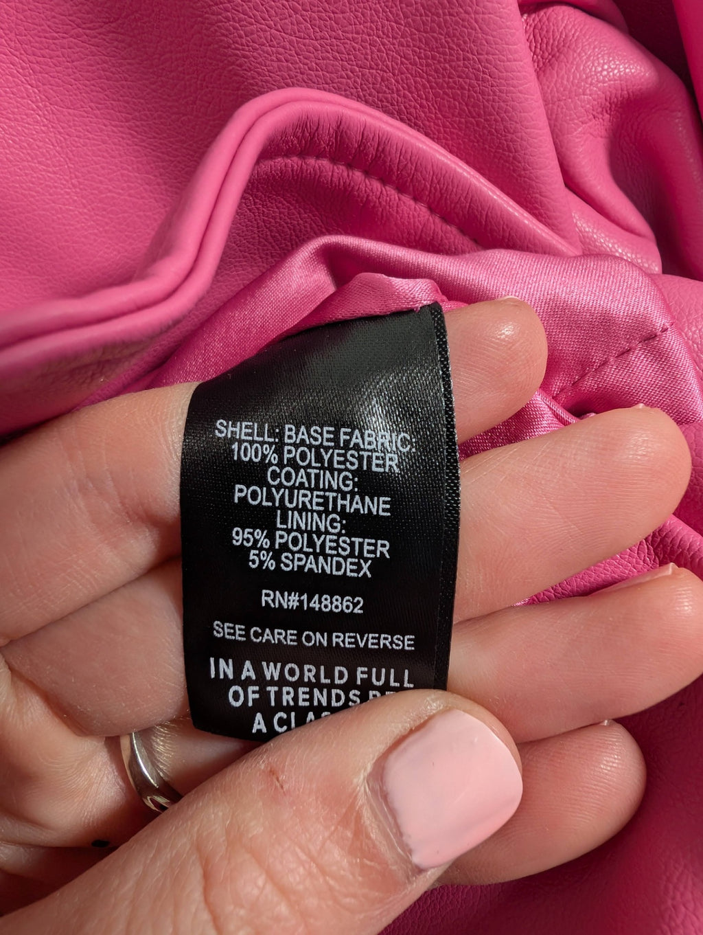 NWT Torrid pink faux leather moto jacket - 1X