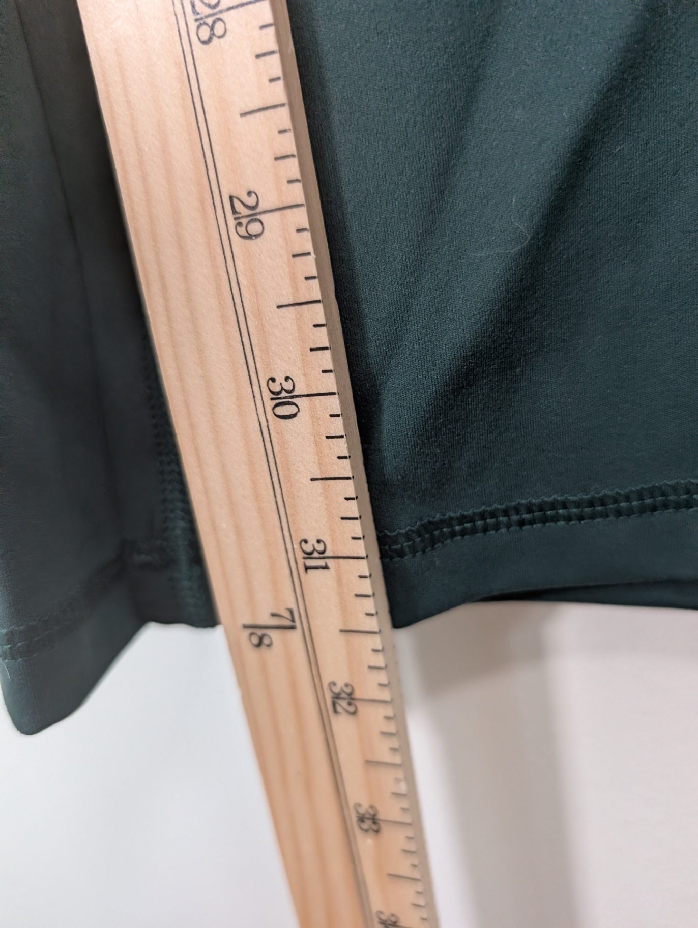 Garage green flare legging - S