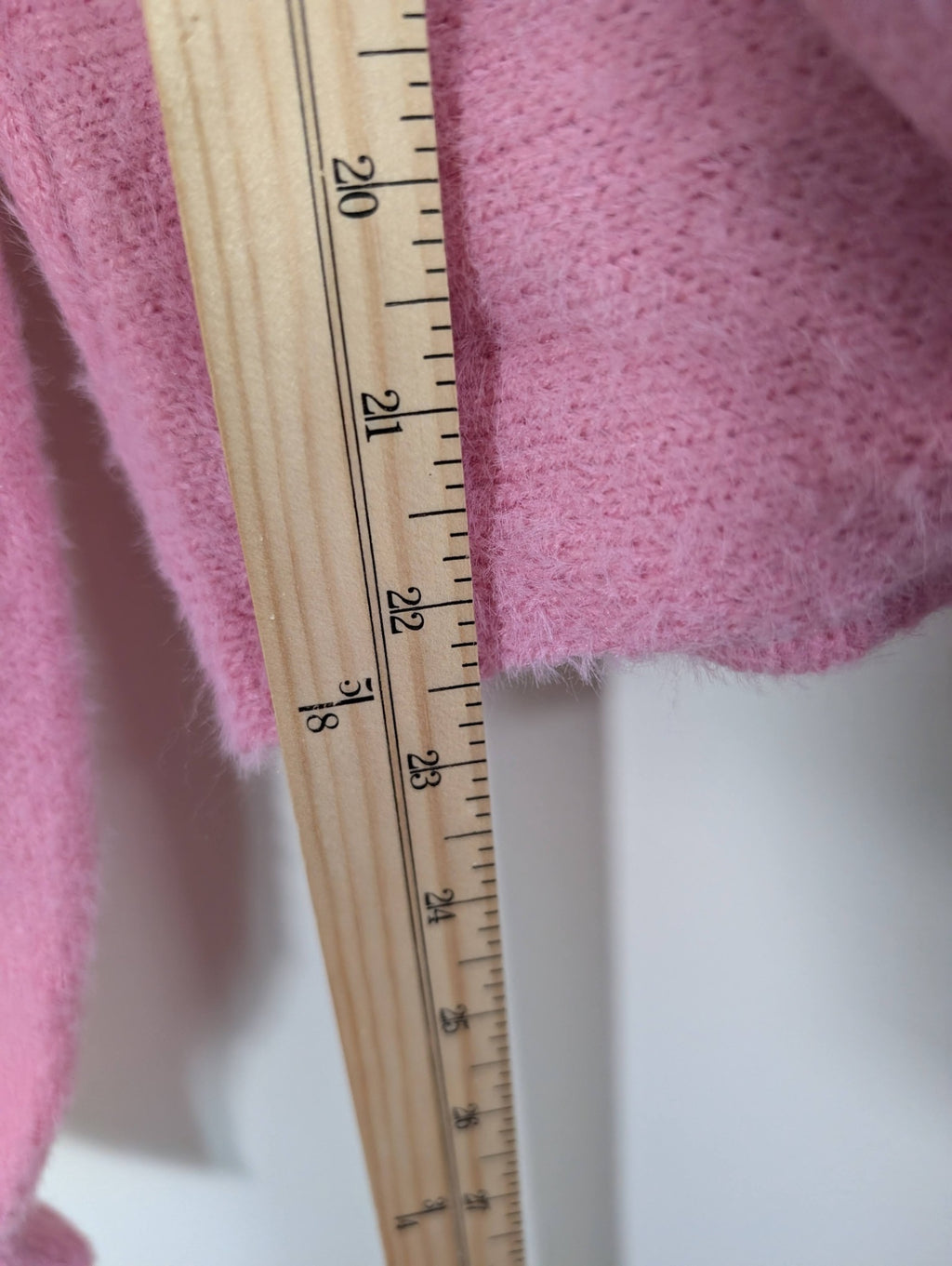 Jessica Simpson pink faux wrap sweater - XL