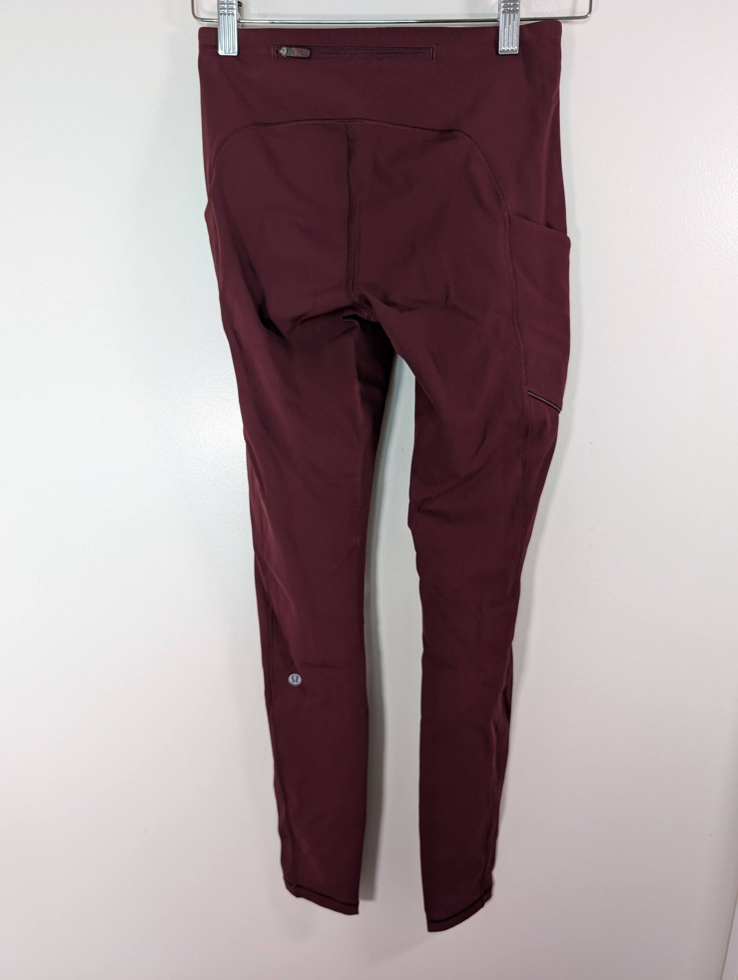 Lululemon burgundy leggings - 4