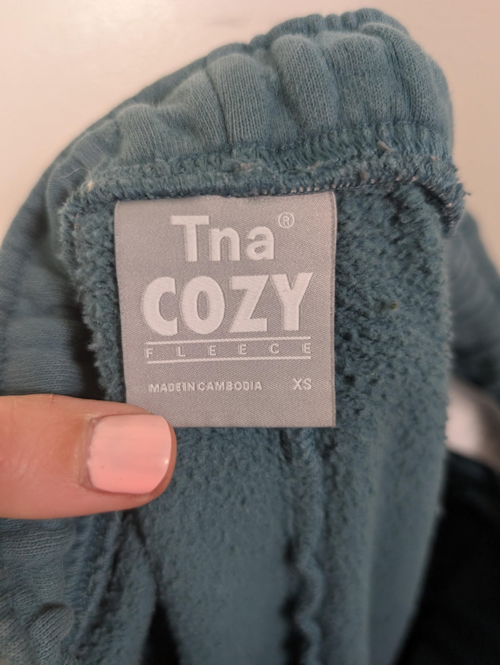 TNA cozy fleece sweatpants - XS