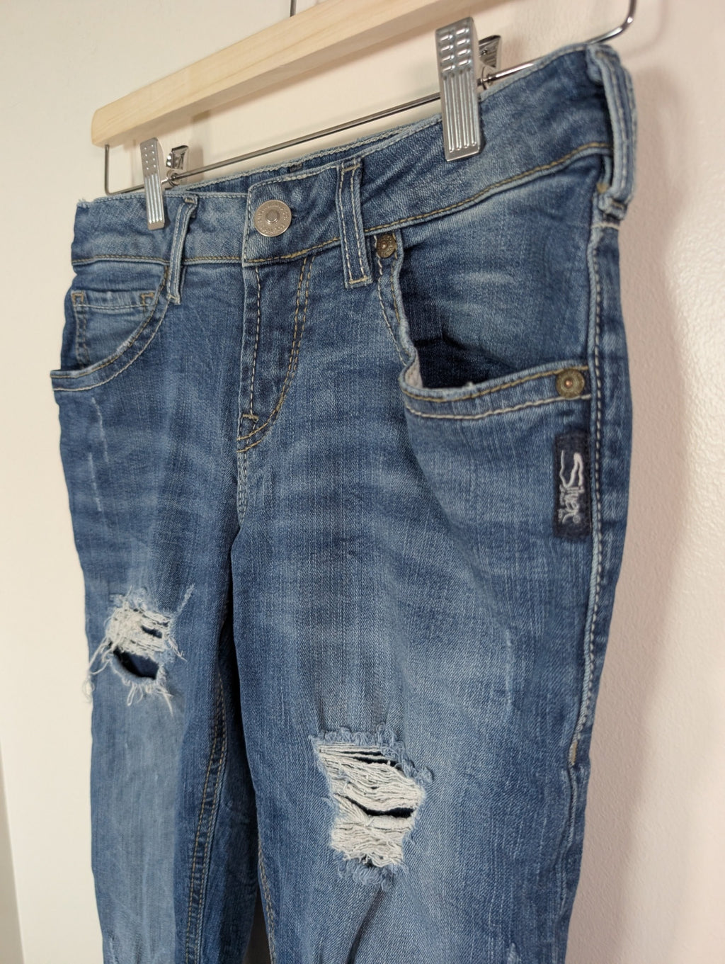 Silver Jeans Co. distressed jeans - W25/L26
