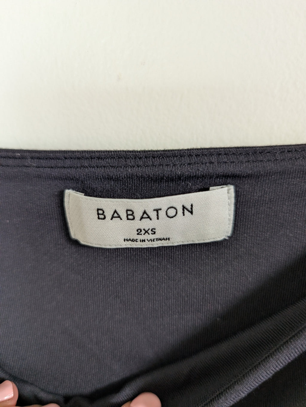 Babaton contour black bodysuit - 2XS