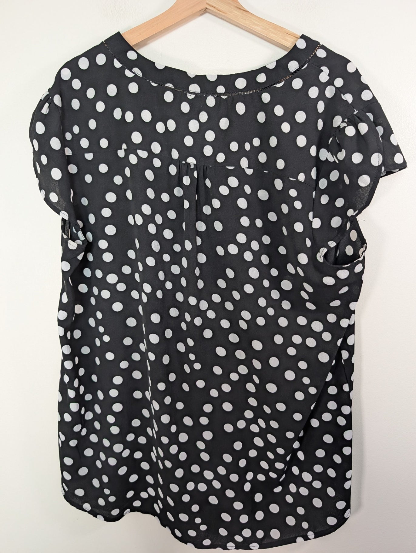 mandy evans polka-dot blouse - 2XL