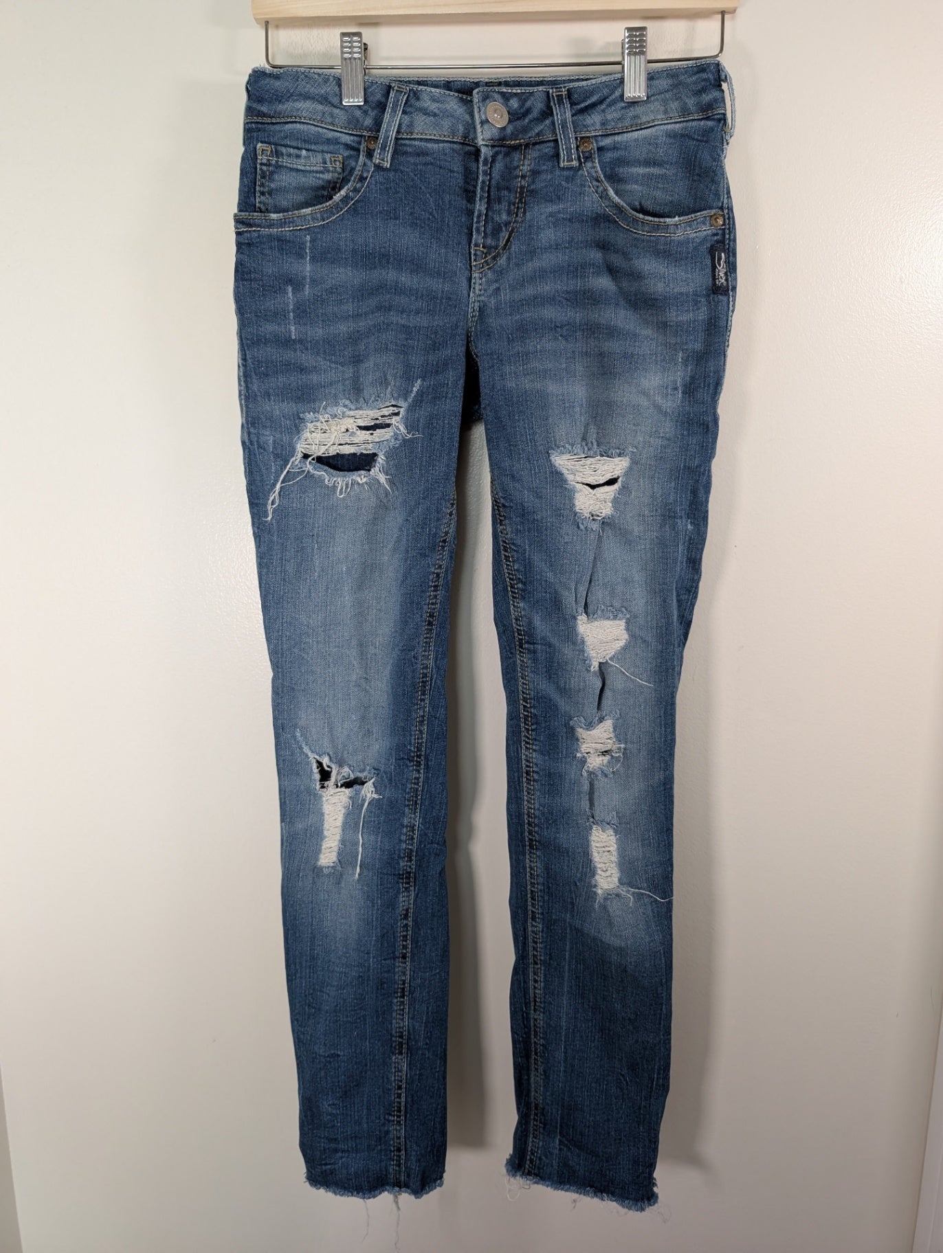 Silver Jeans Co. distressed jeans - W25/L26