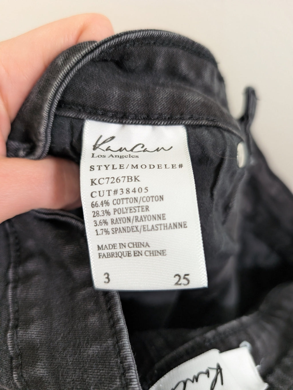 Kancan black jeans - 25