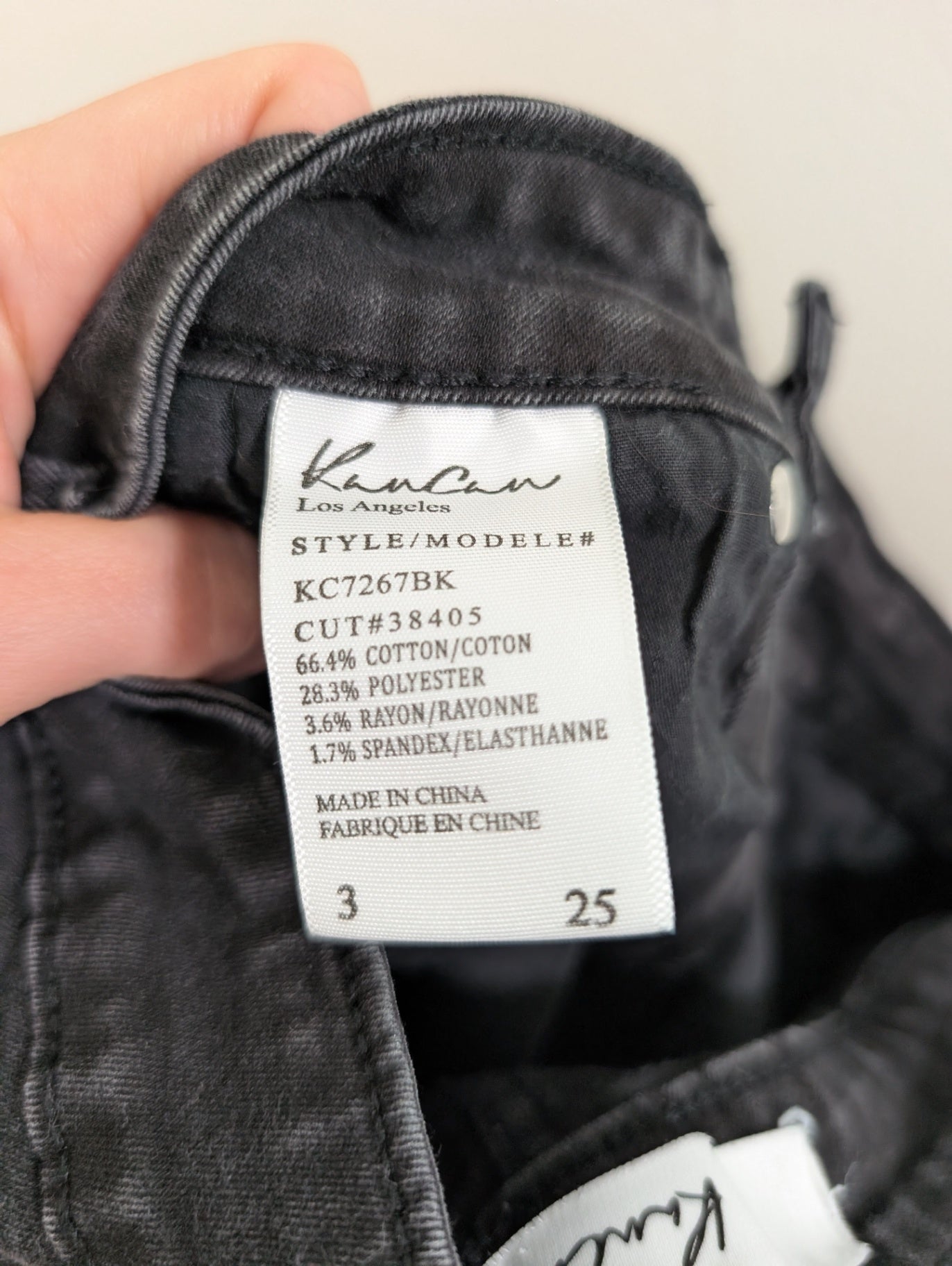 Kancan black jeans - 25