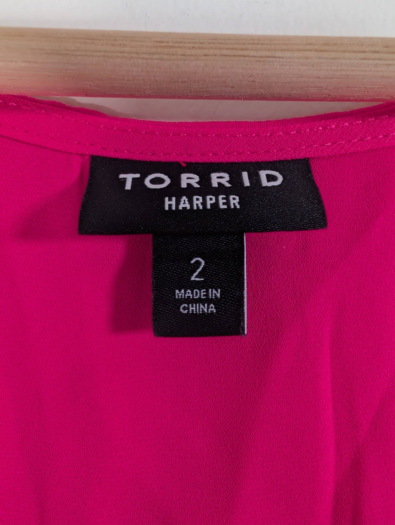 Torrid bright pink blouse - 2XL
