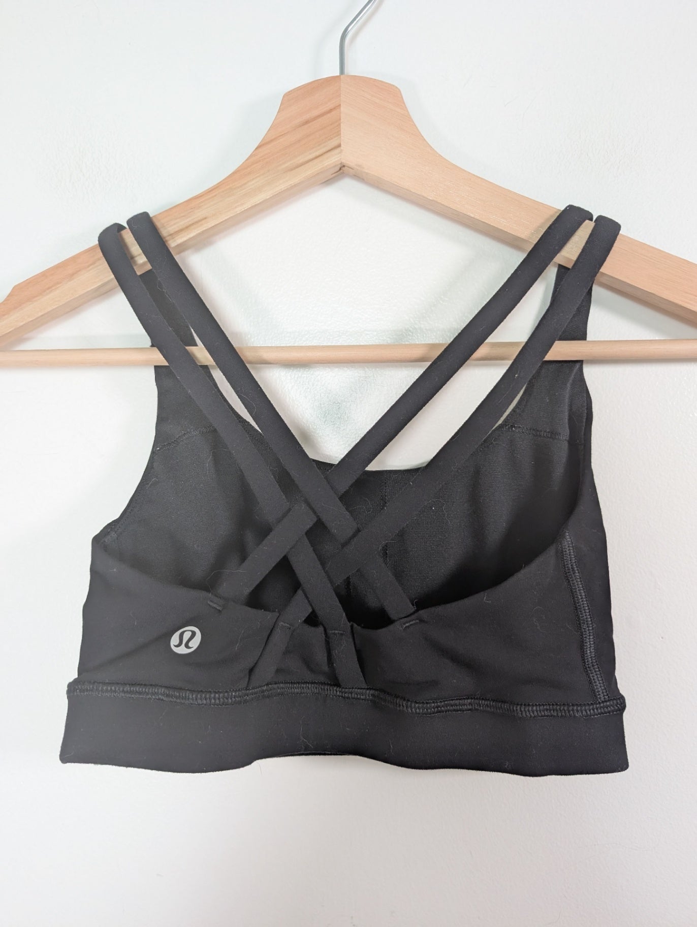Lululemon black sports bra - SZ 2
