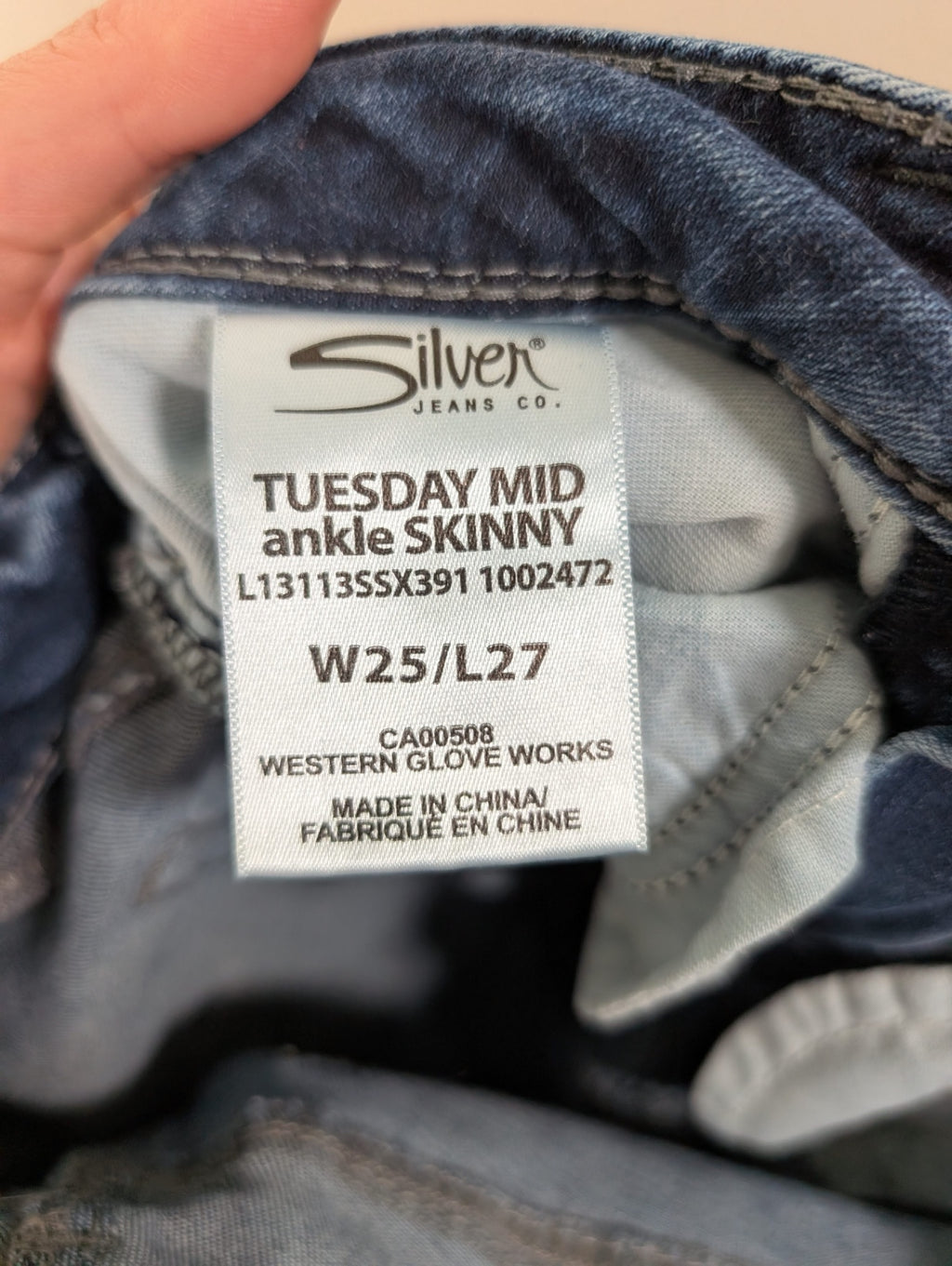 Silver Jeans Co. jeans - W25/L27