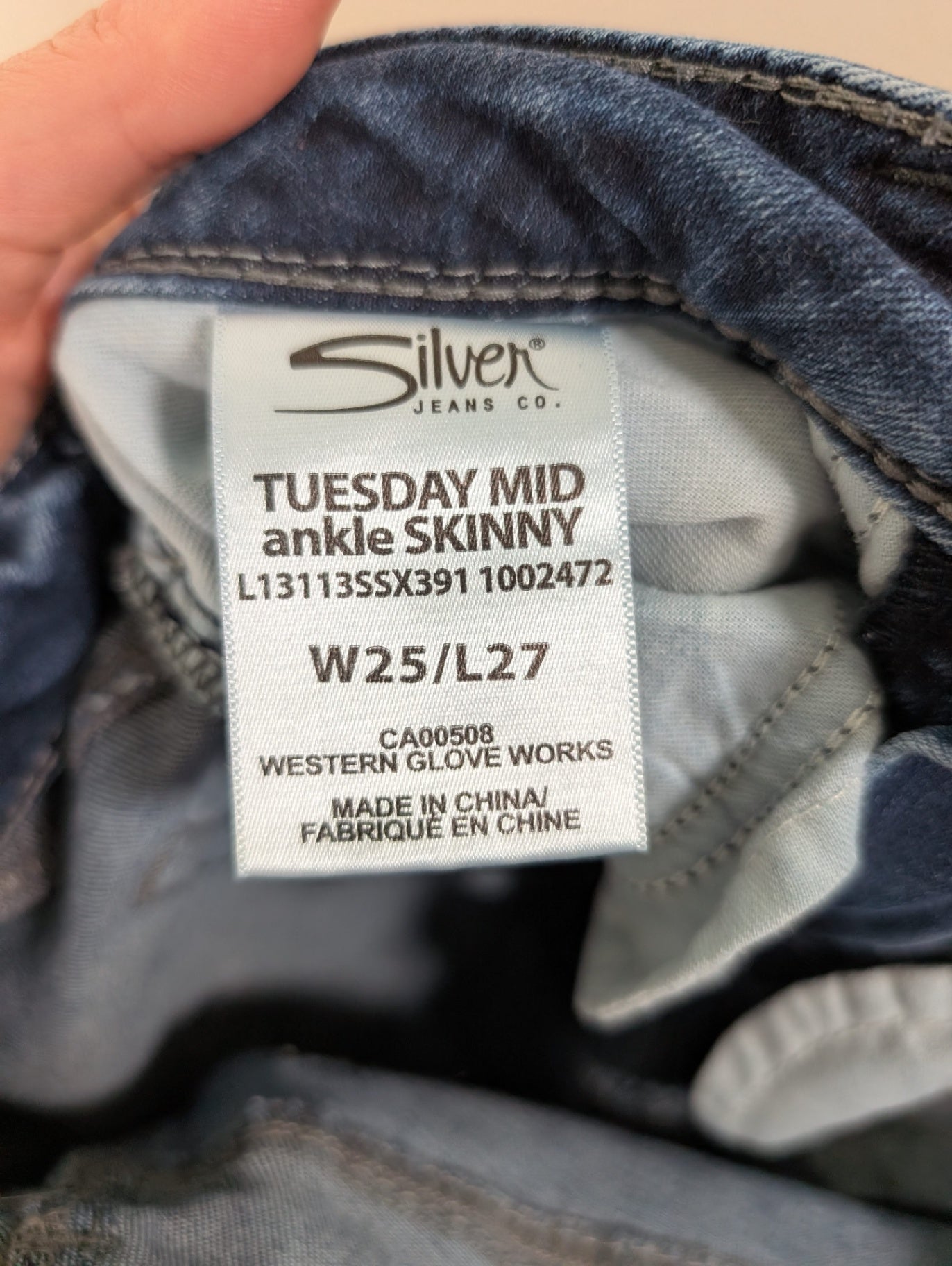 Silver Jeans Co. jeans - W25/L27