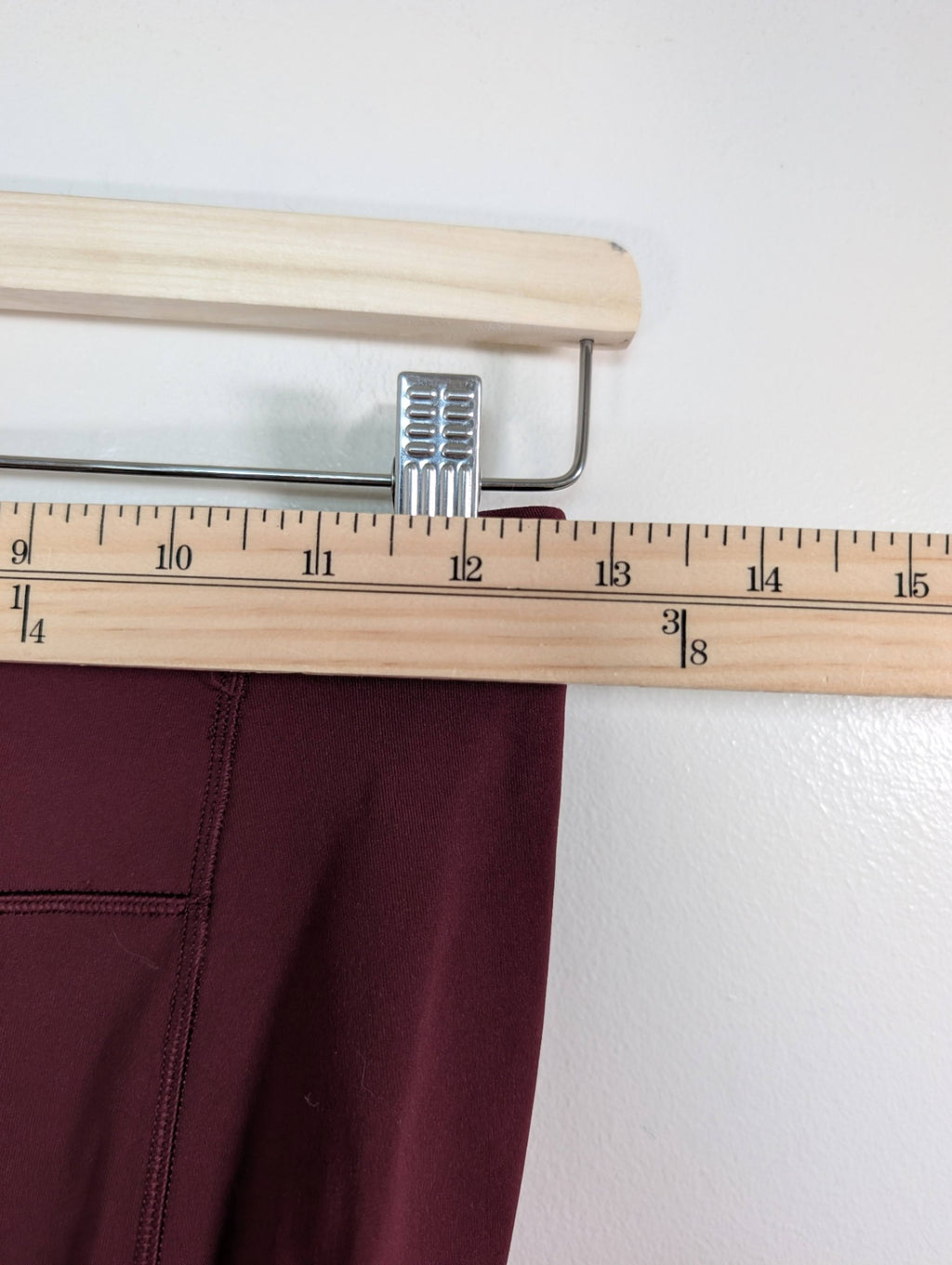 Lululemon burgundy leggings - 4