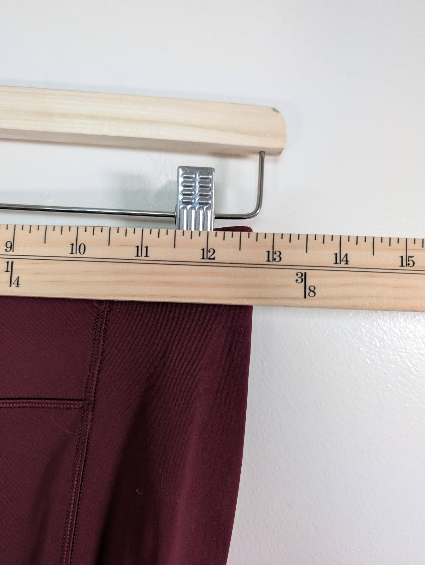 Lululemon burgundy leggings - 4