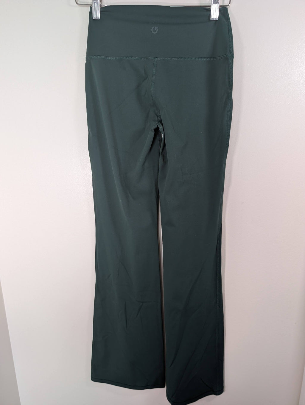 Garage green flare legging - S