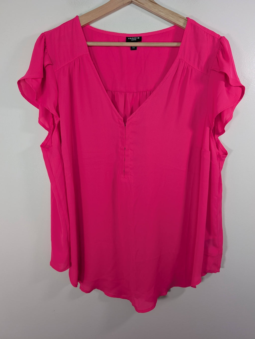 Torrid bright pink blouse - 2XL