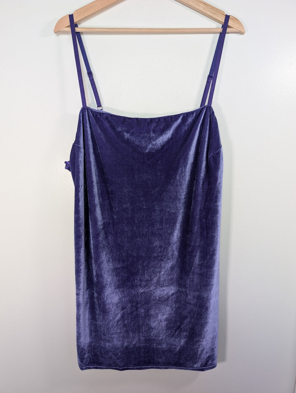 Design Lab purple velvet dress - 3XL