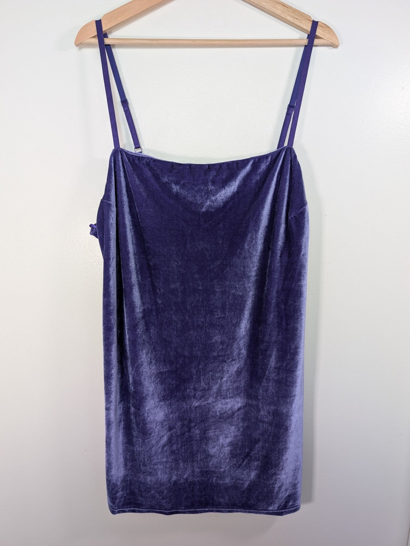 Design Lab purple velvet dress - 3XL
