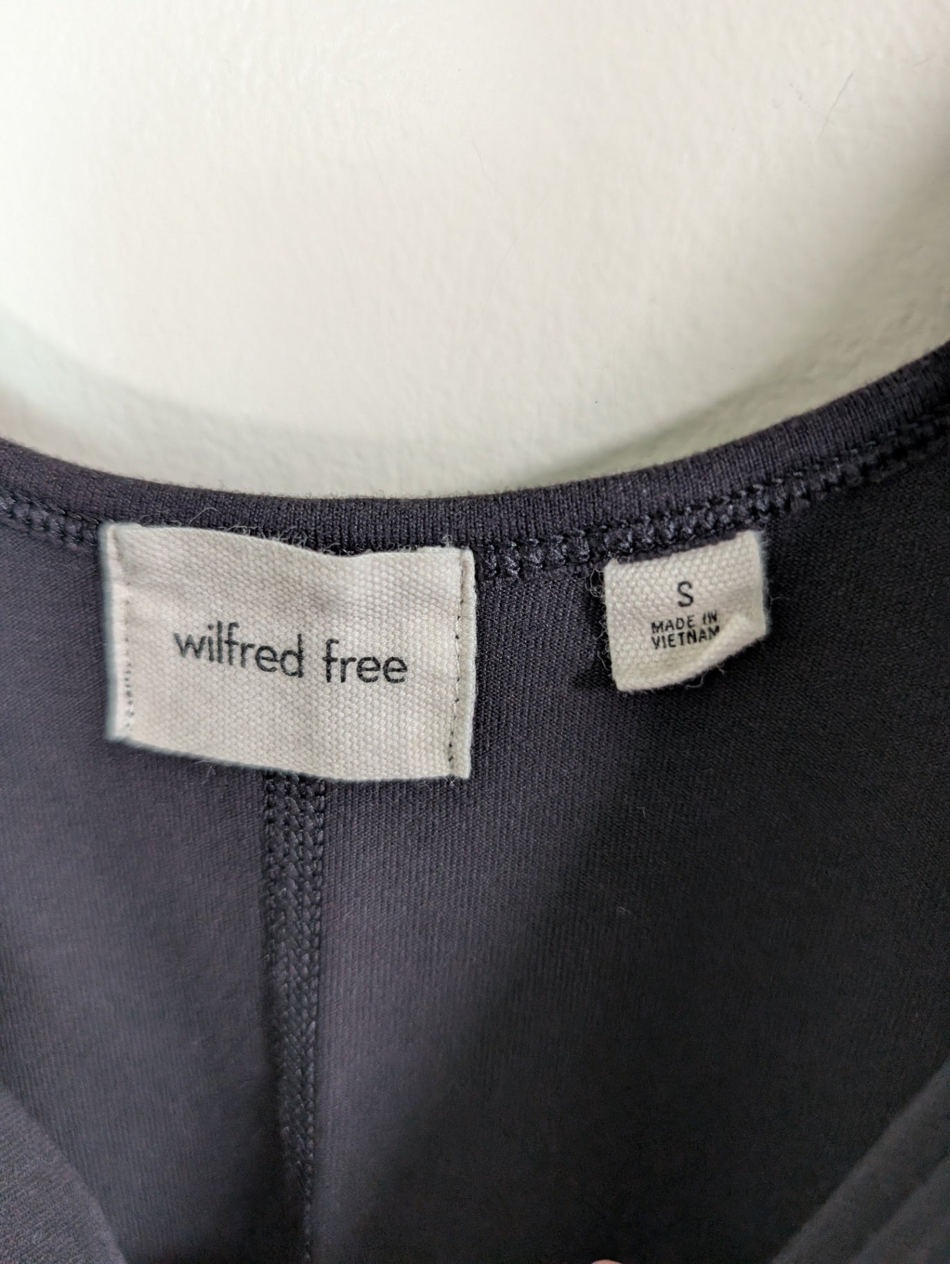 Wilfred Free black flare jumpsuit - S