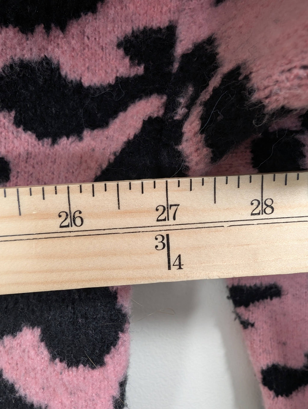 Dreamers pink leopard cardigan - M/L