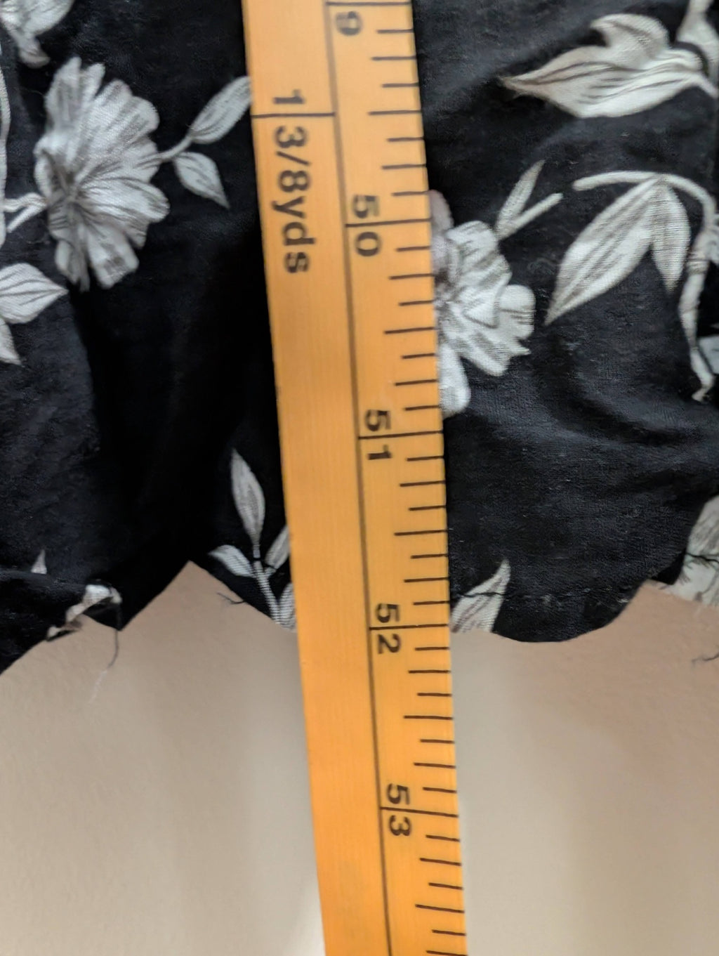 Papillon black floral maxi dress - XL