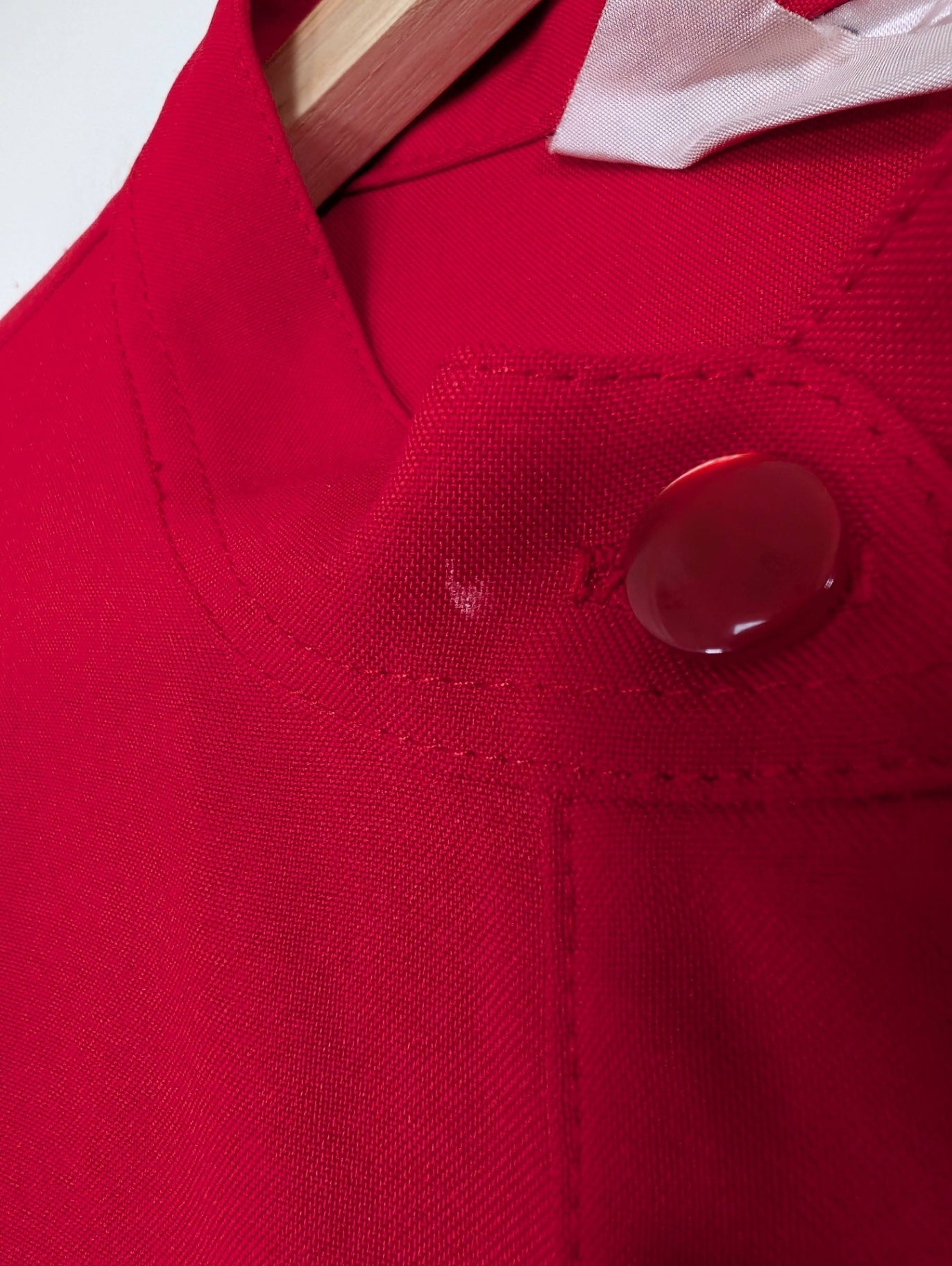 Vintage red button up - Appears XL