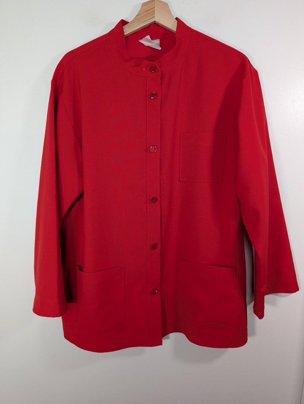 Vintage red button up - Appears XL