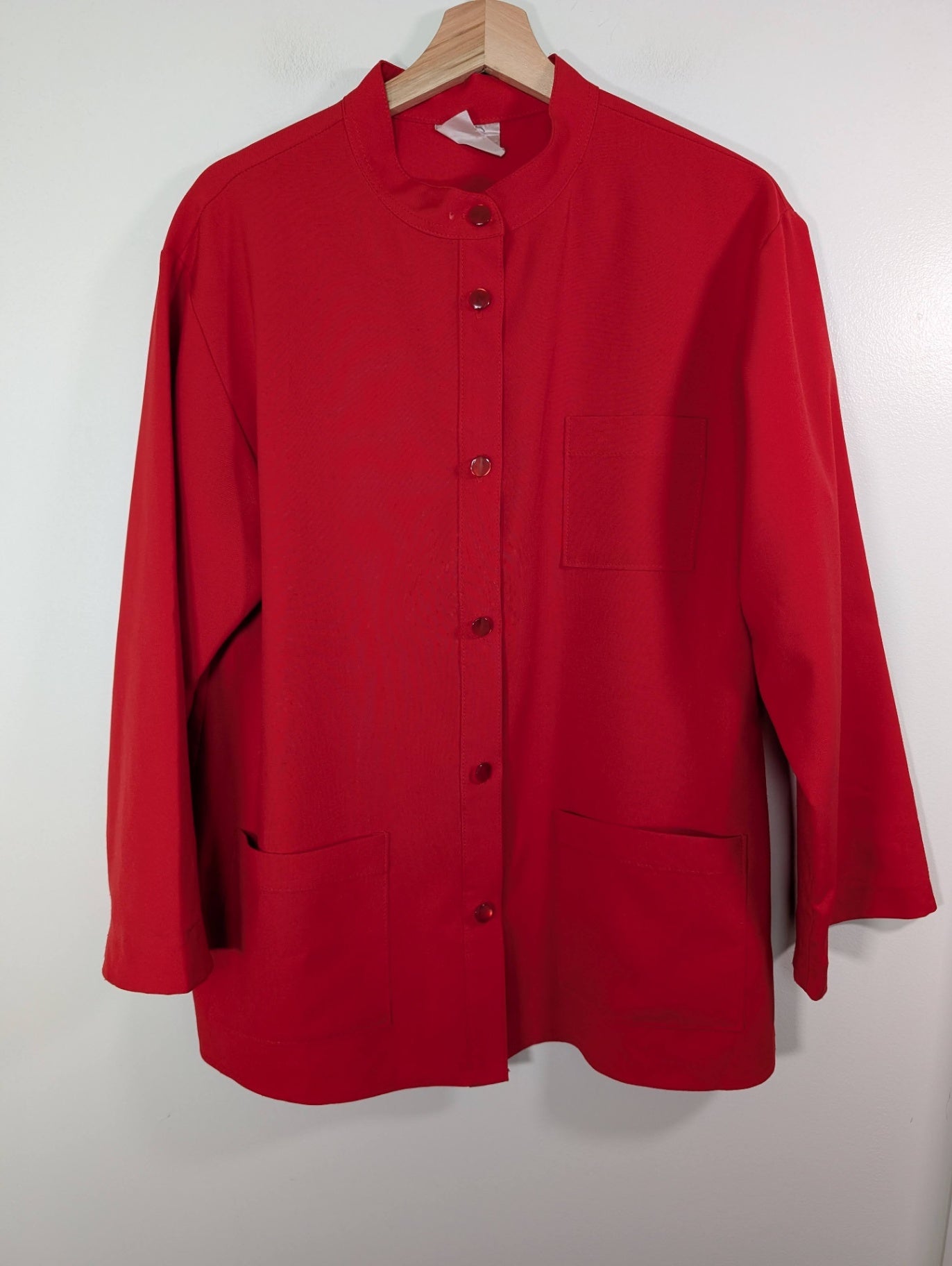 Vintage red button up - Appears XL