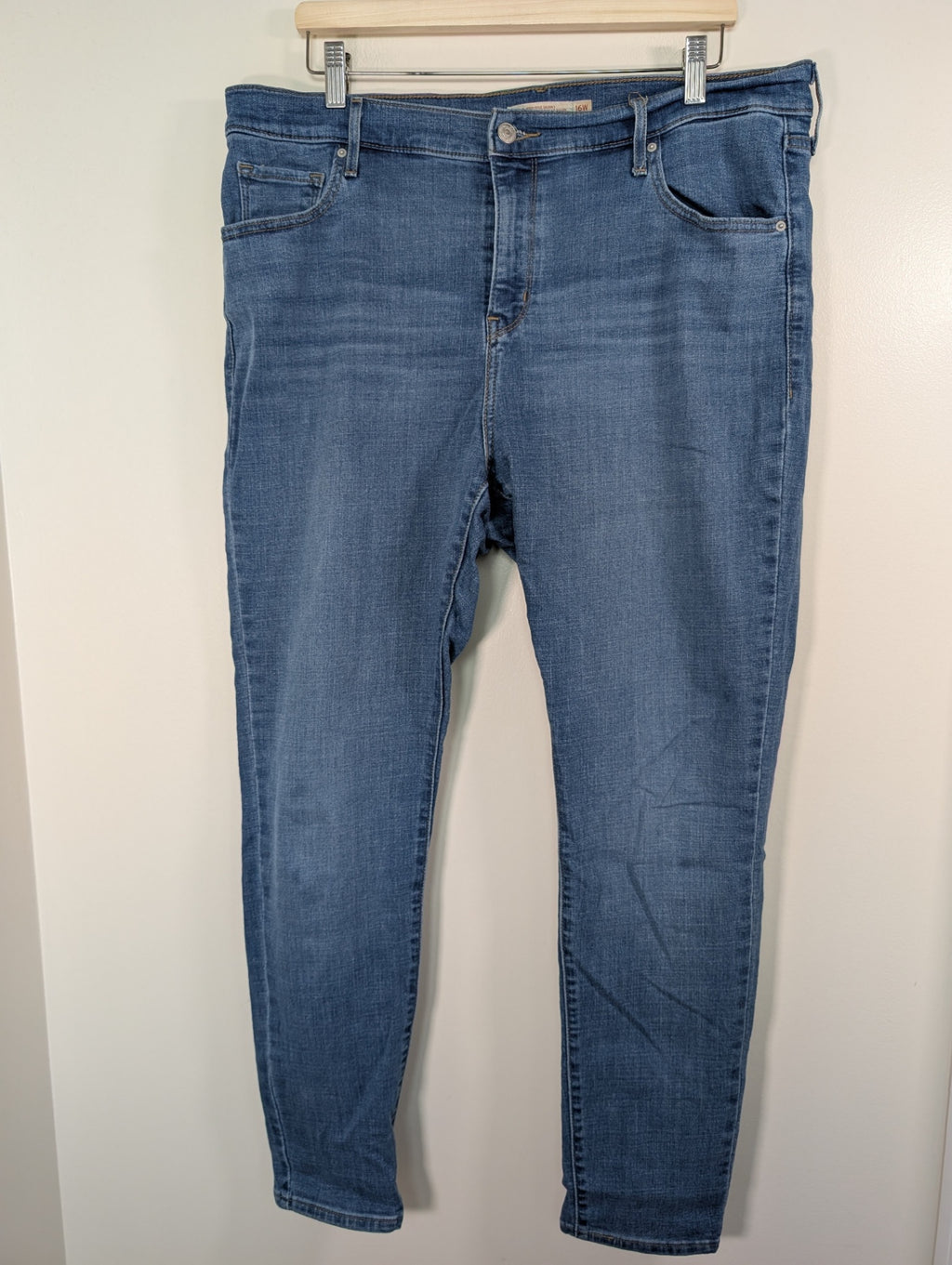 Levi's 711 high rise skinny - 16