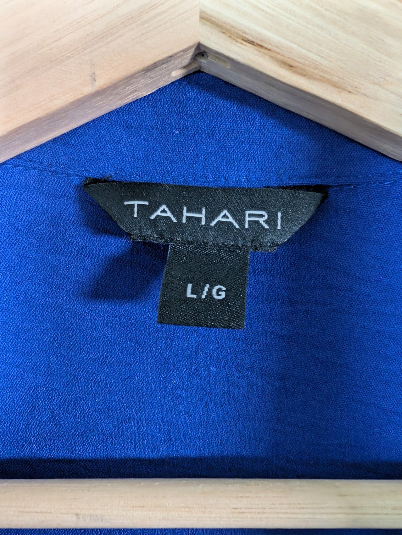 Tahari blue dress - L