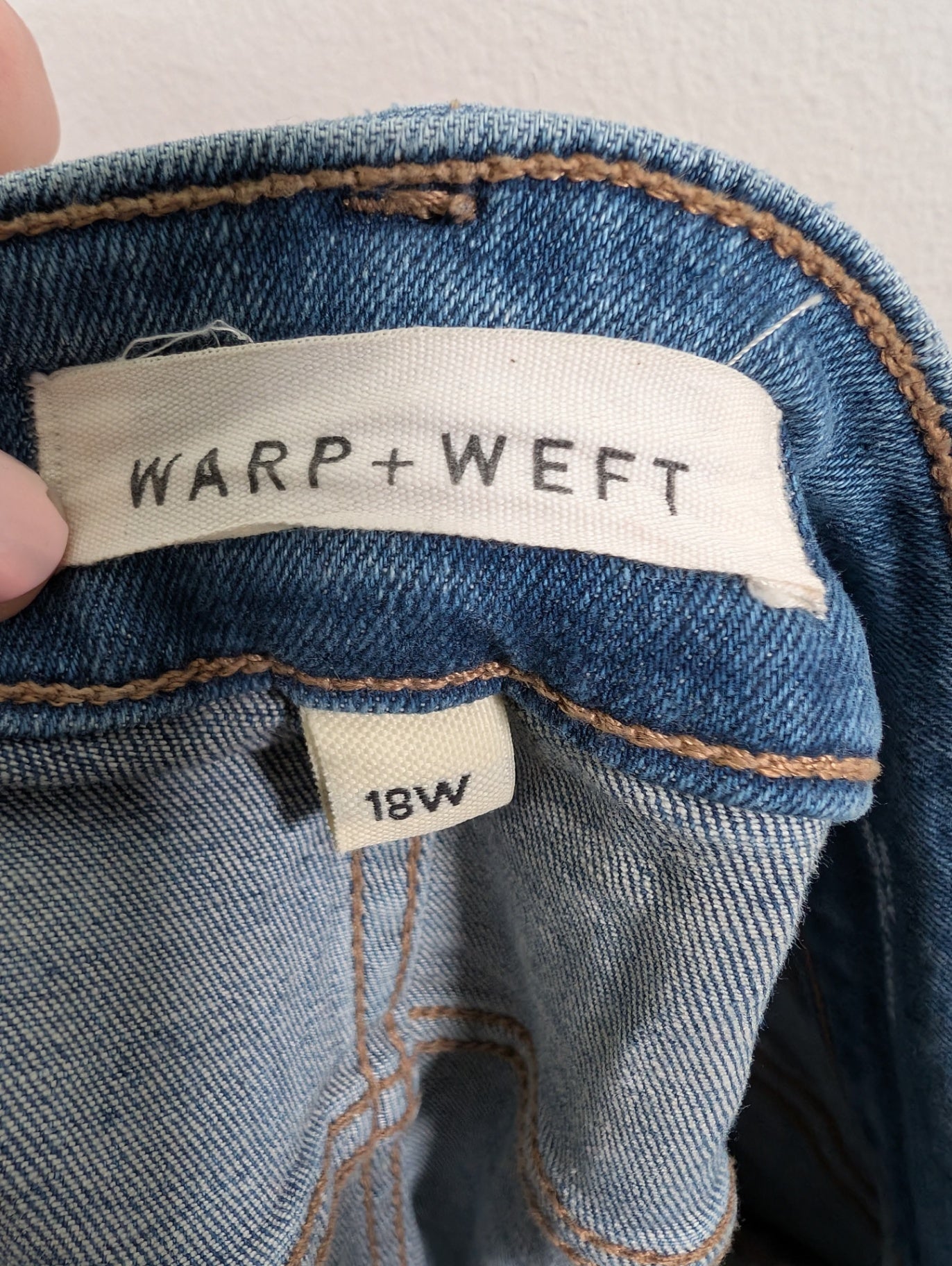 Warp + Weft jeans - SZ 18