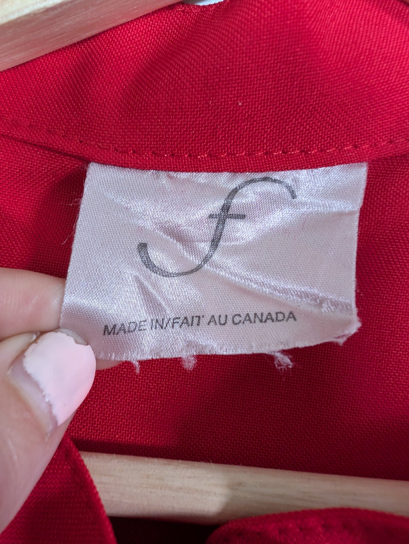 Vintage red button up - Appears XL