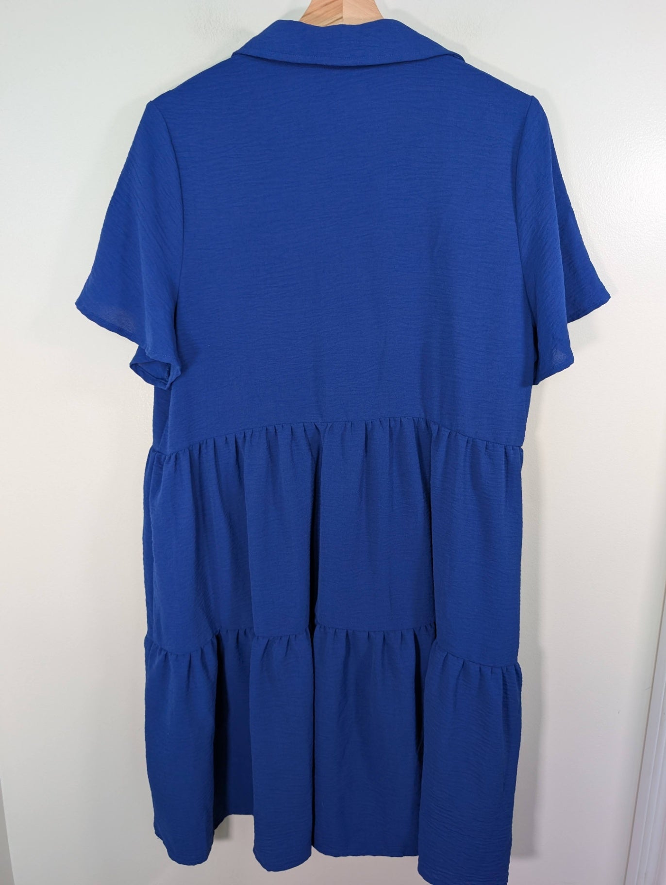 Tahari blue dress - L