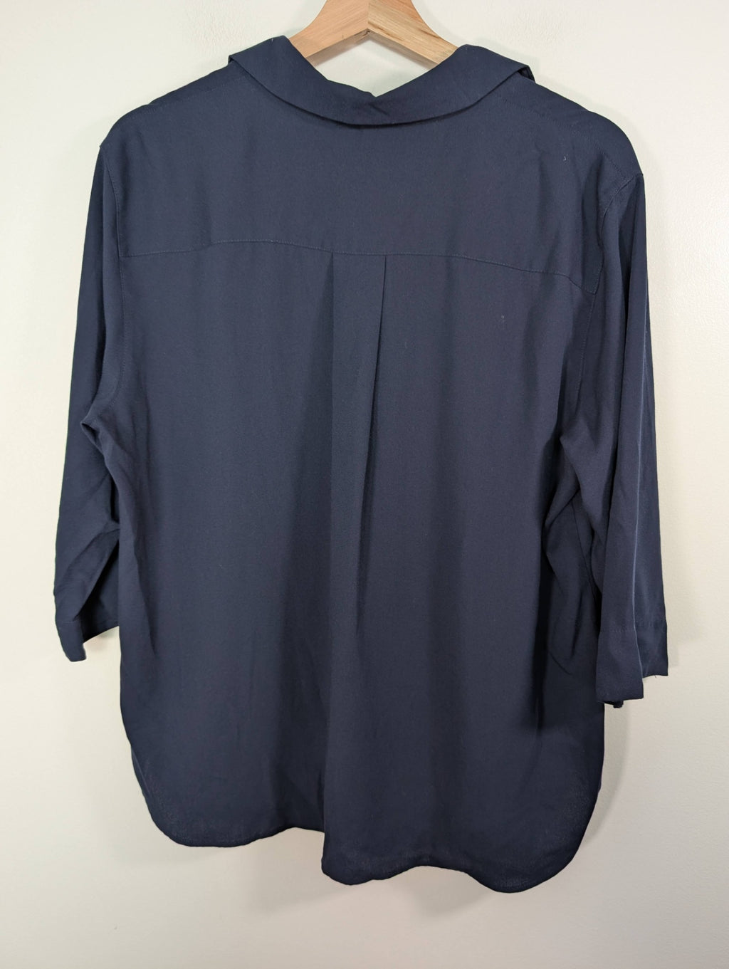 Uniqlo navy blouse - XL