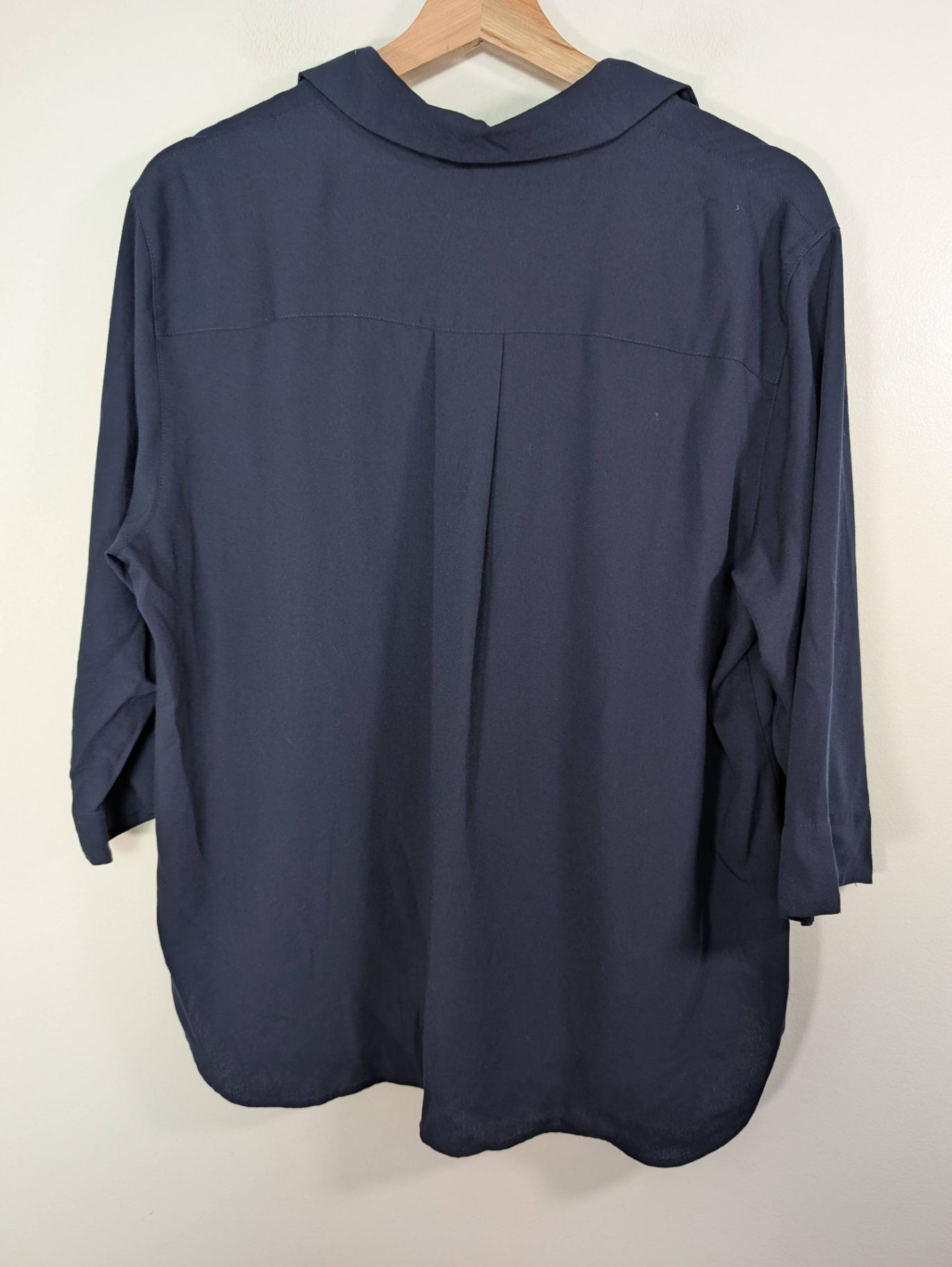 Uniqlo navy blouse - XL