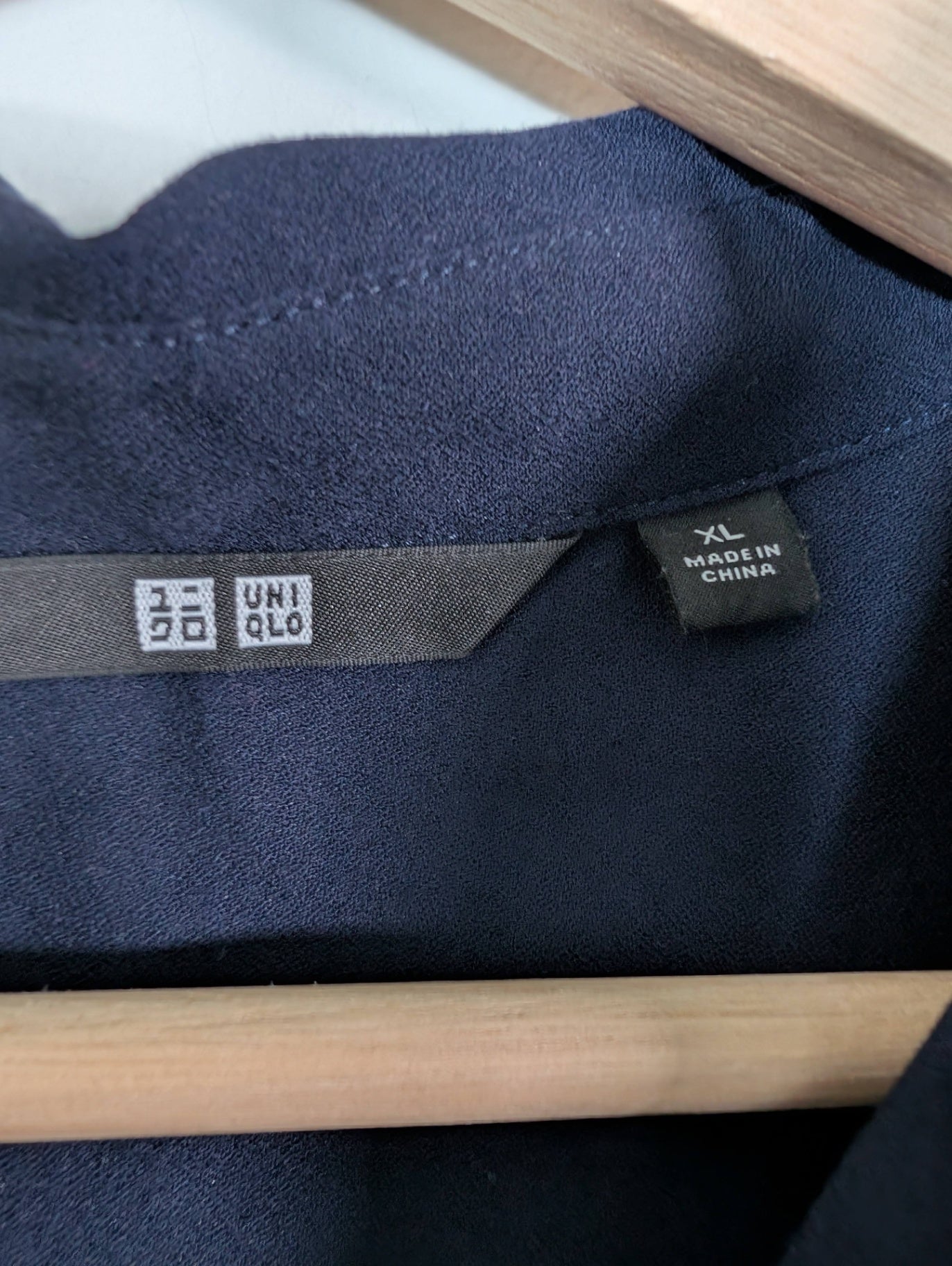 Uniqlo navy blouse - XL