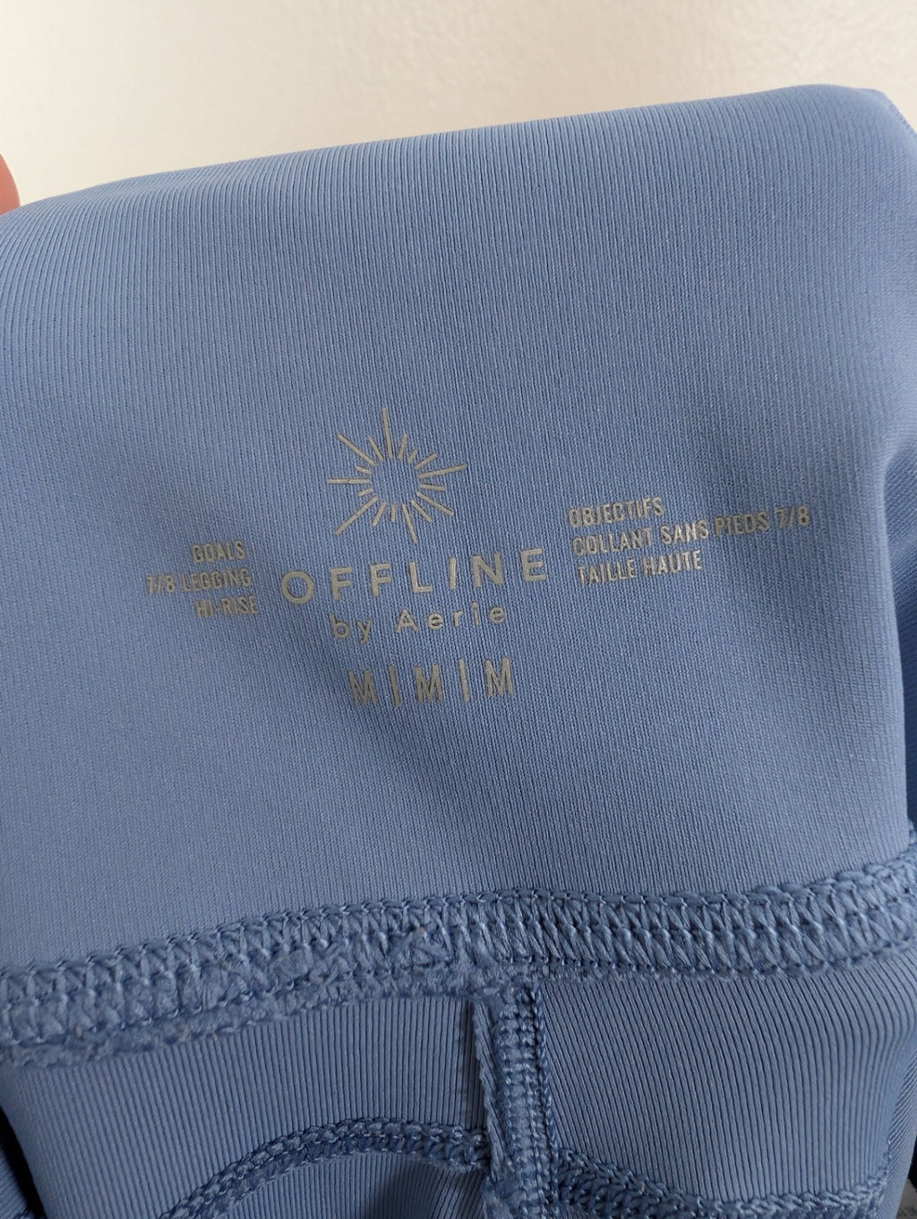 OFFLINE by Aerie blue leggings - M