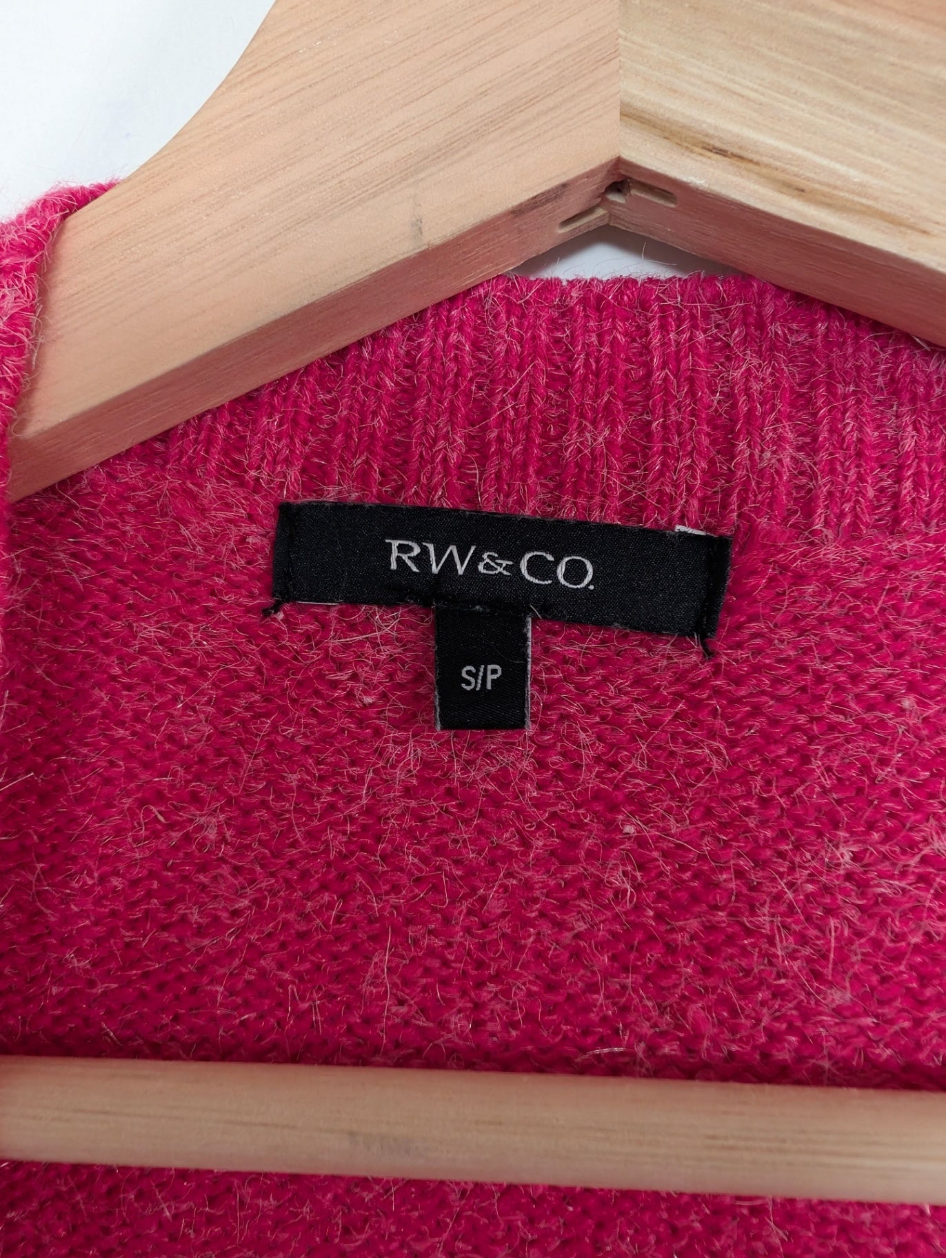 RW&CO. pink cardigan - Small
