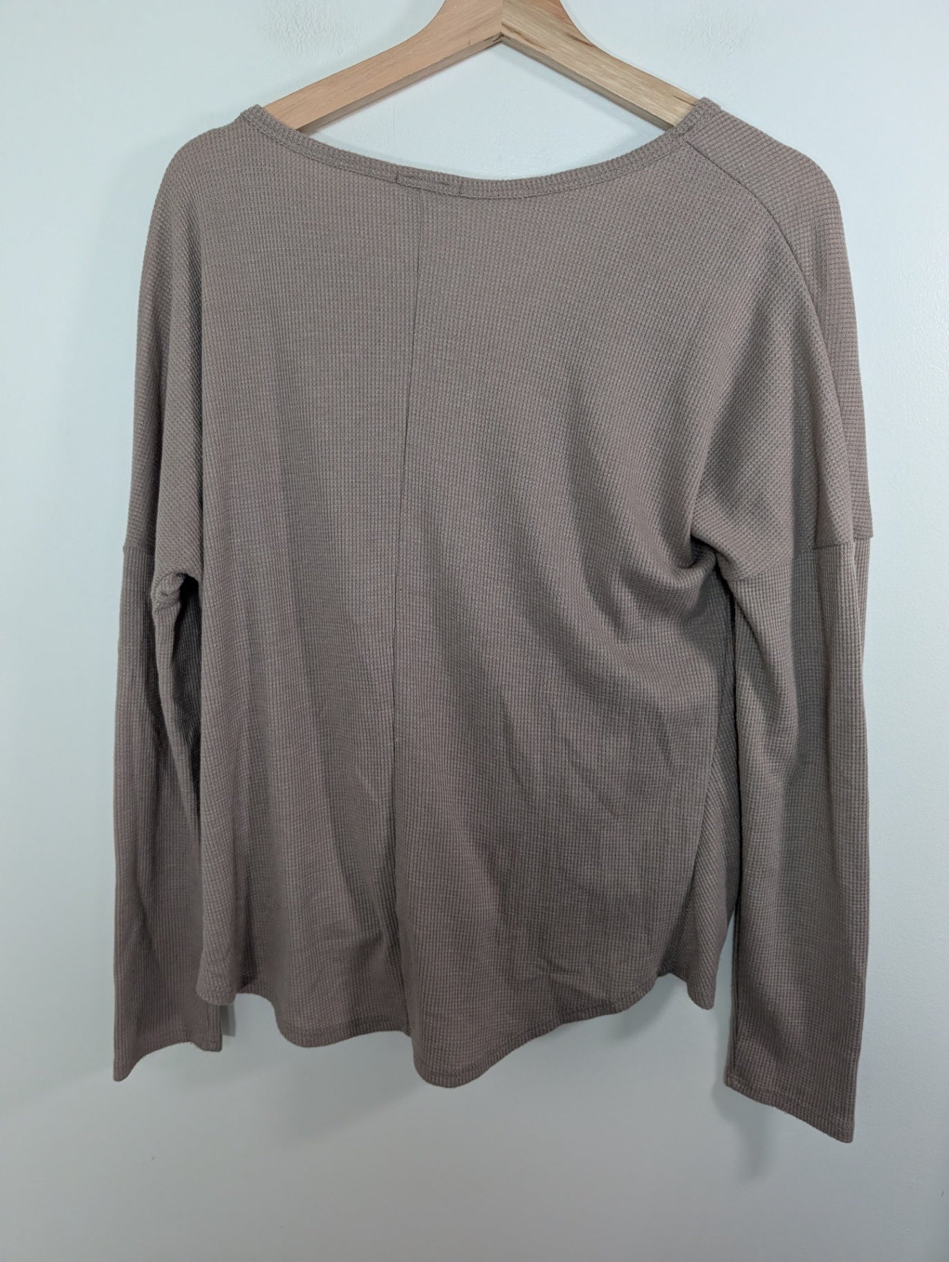 White Birch waffle twist front - S