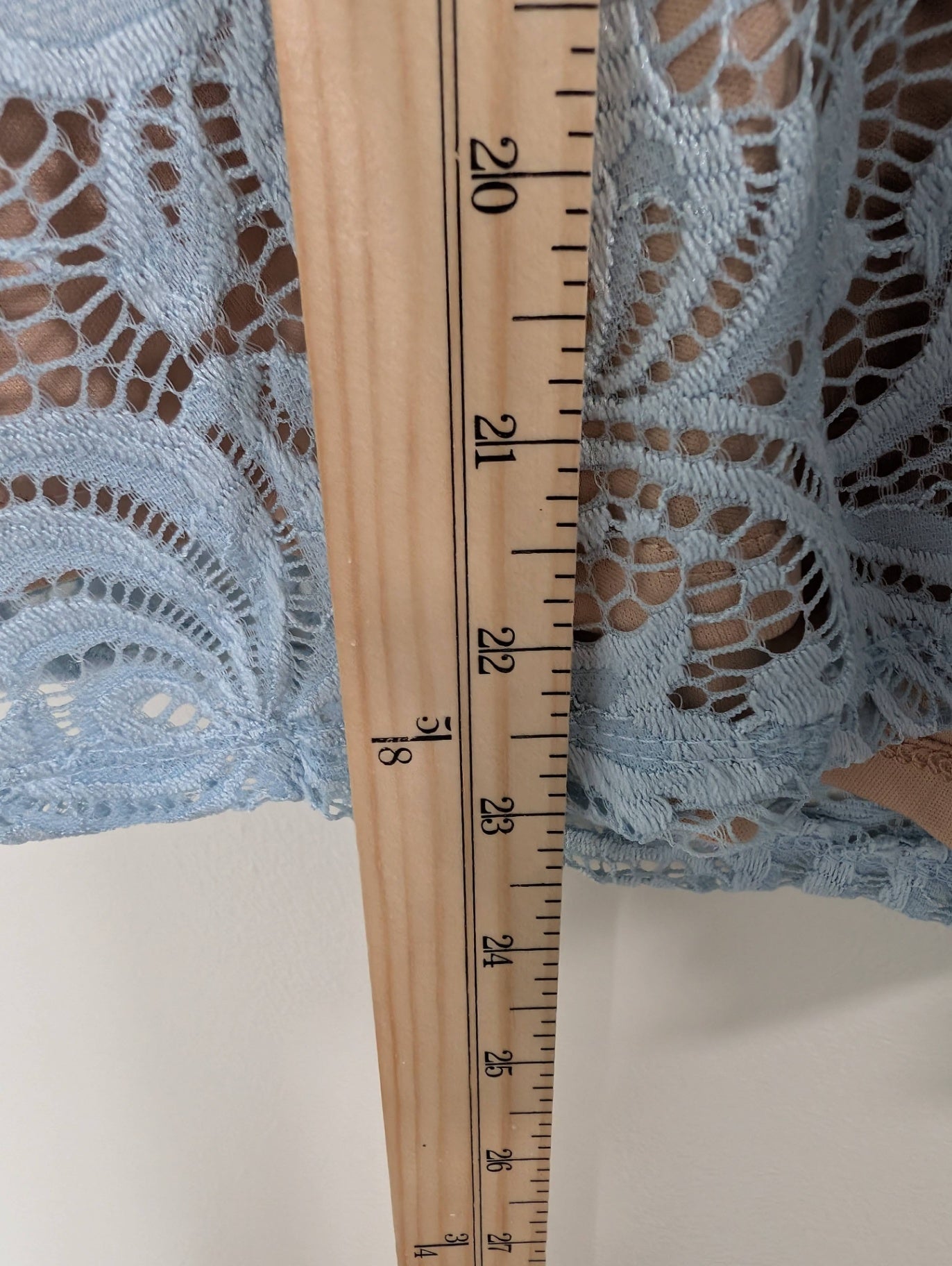 Another Story lace peplum blouse - S