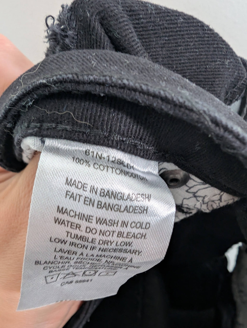 Rebel Rogue black denim shorts - 28