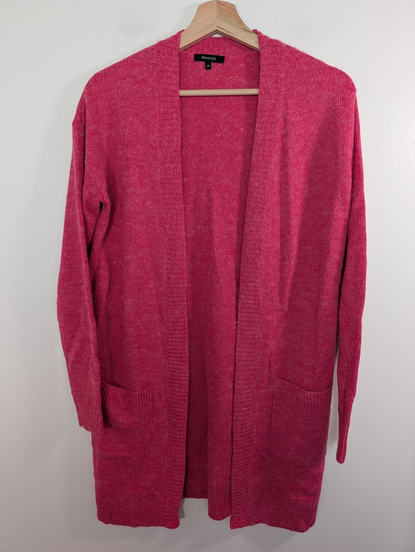 RW&CO. pink cardigan - Small