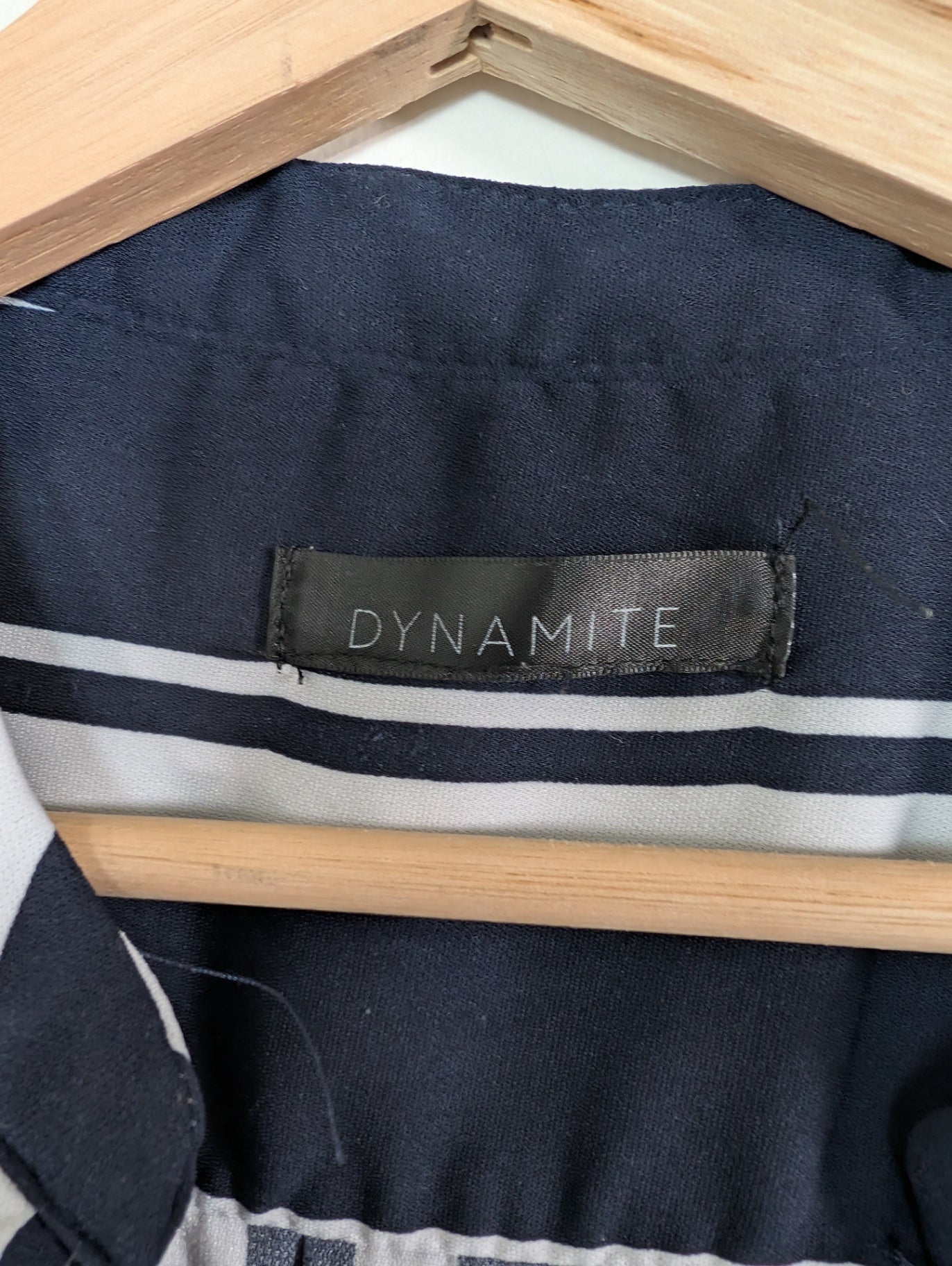 DYNAMITE  striped dress - Appears L