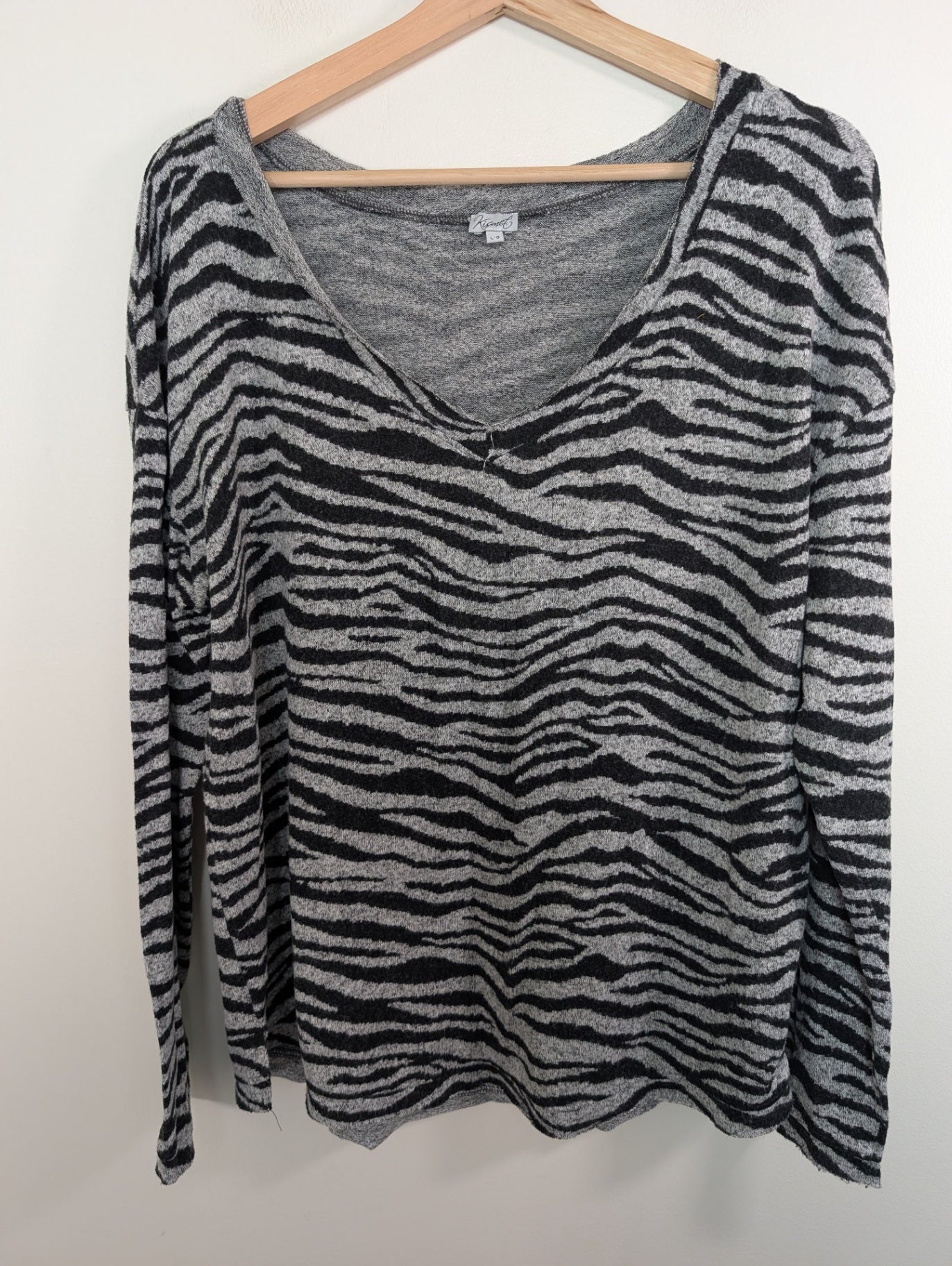 Kismet zebra long-sleeve - L