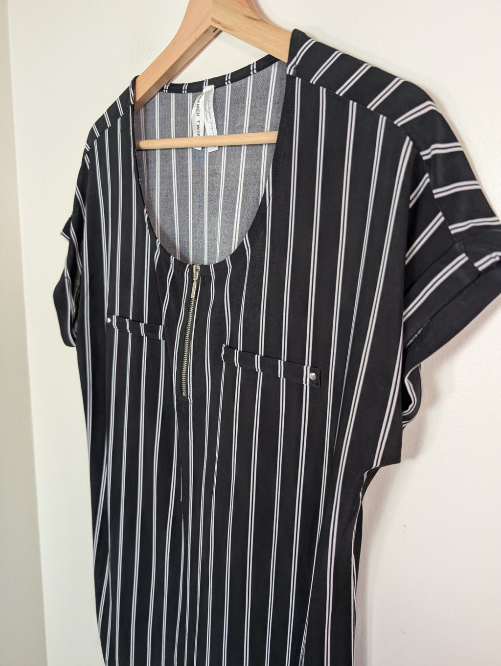 French Twist striped blouse - L