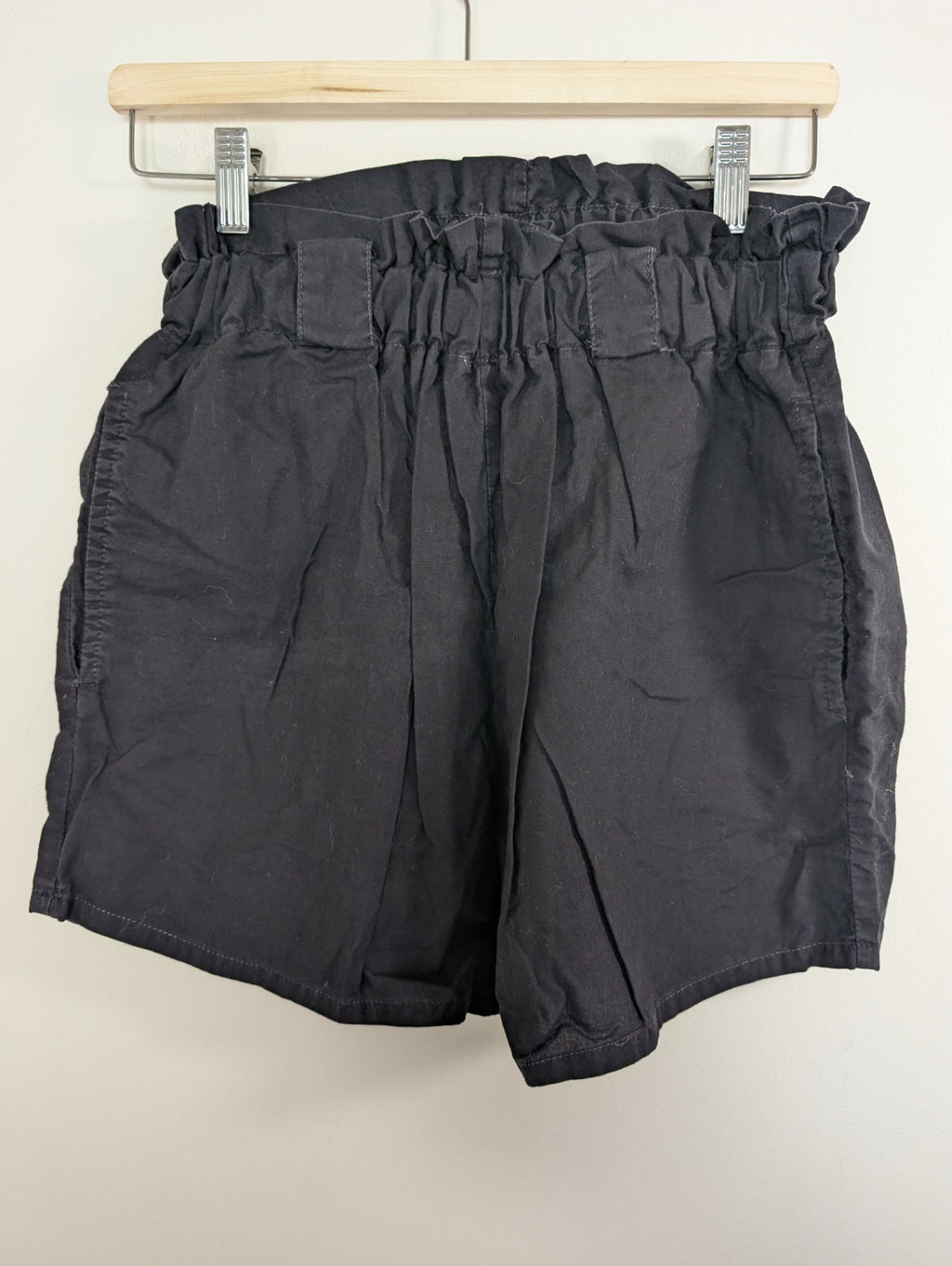 Tangerine paperbag shorts - M