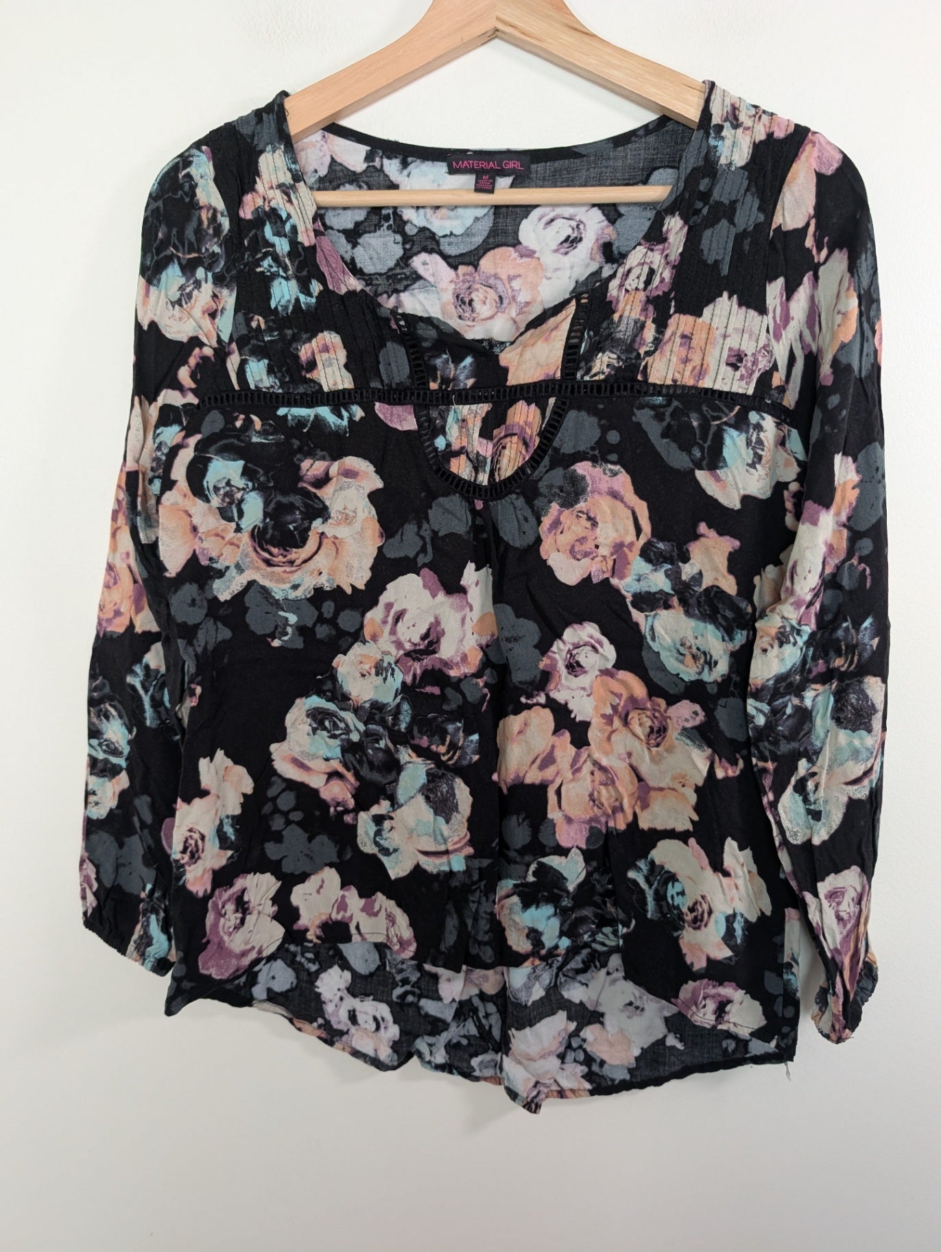 Material Girl floral blouse - M