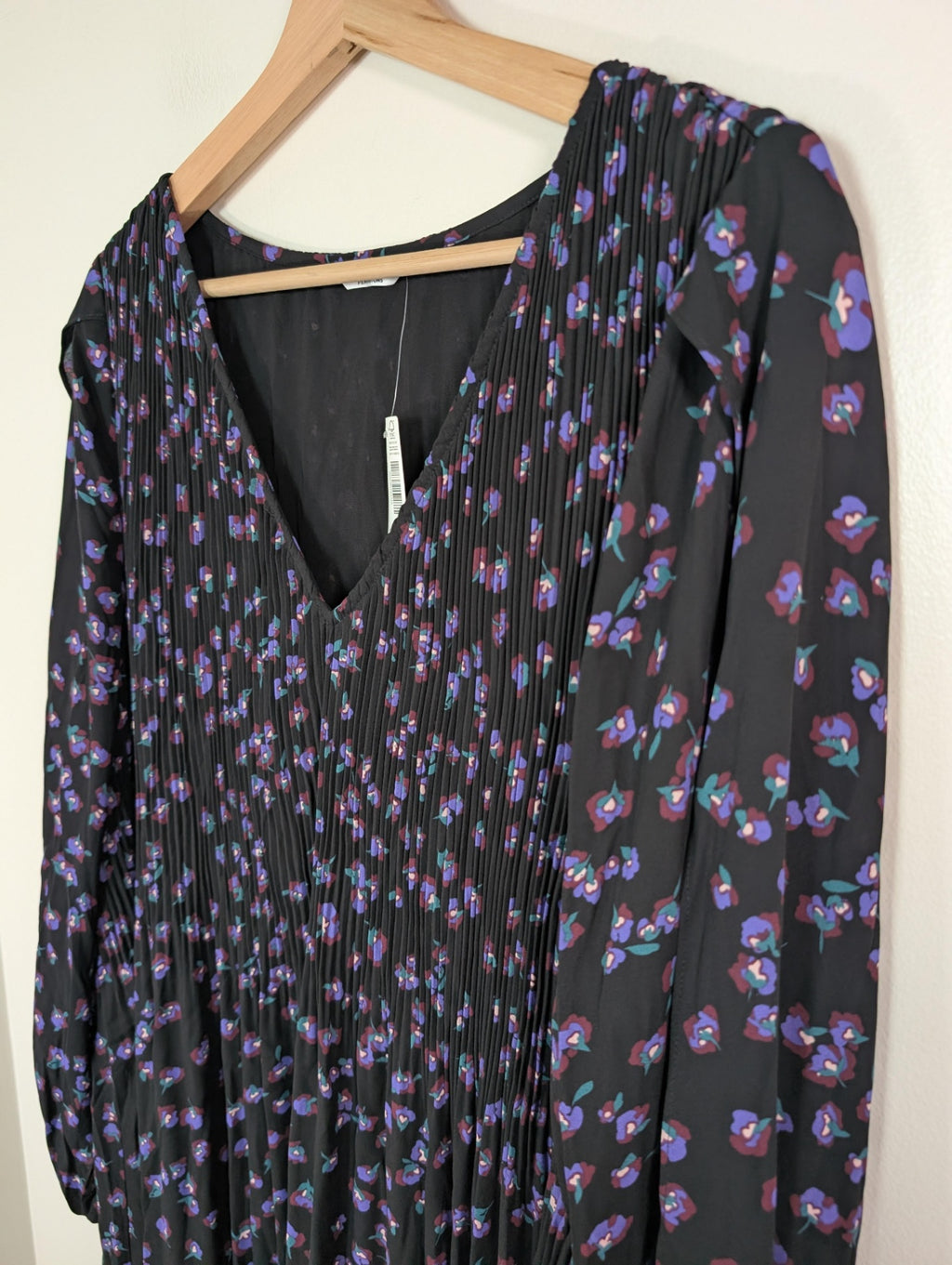 NWT Penningtons purple floral dress - XL