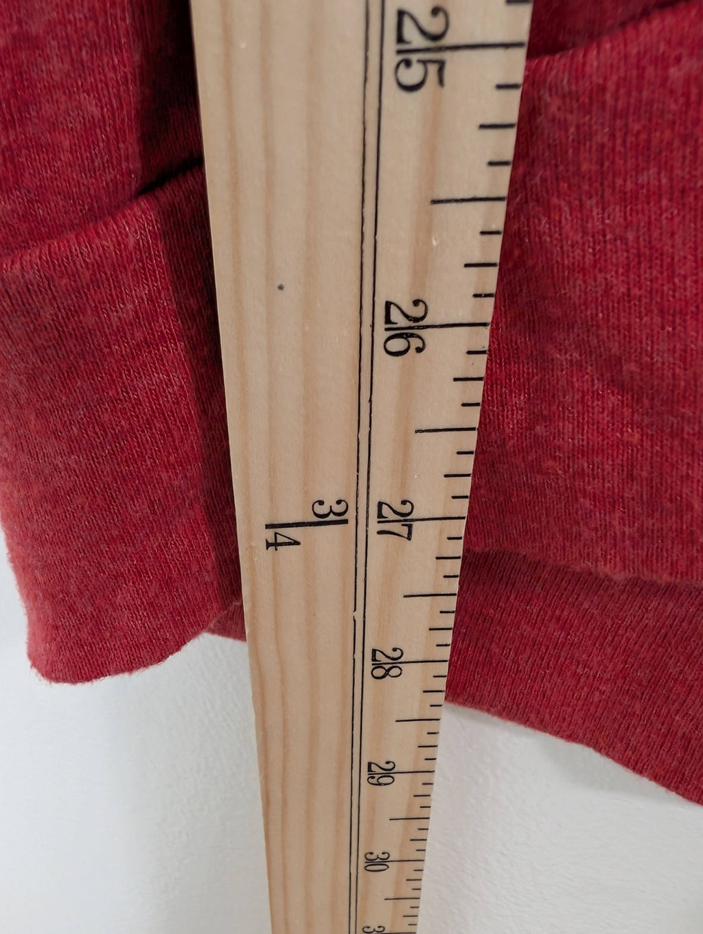 TNA red long-sleeve - S